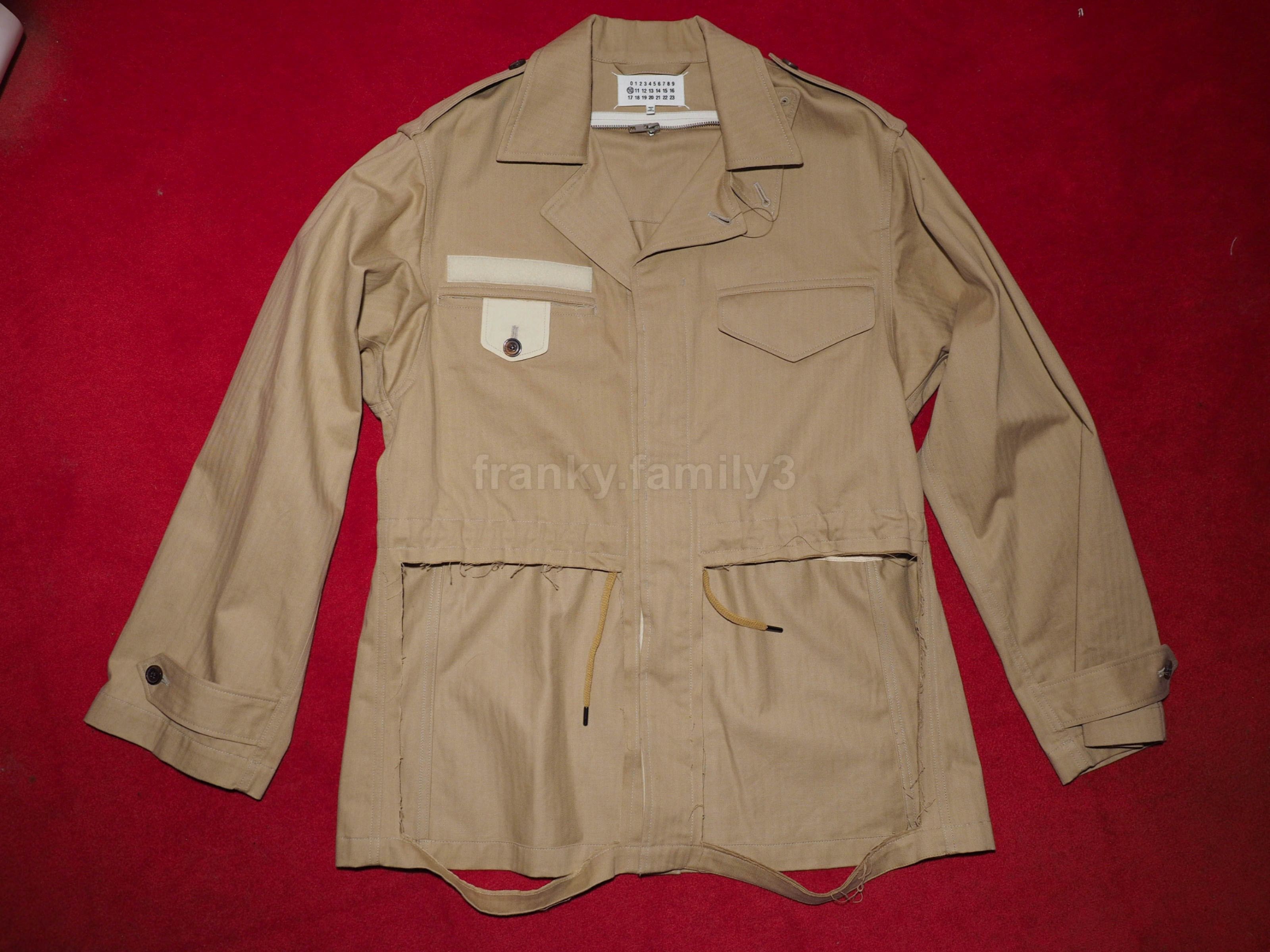 Maison Margiela margiela field jacket destroyed deconstructed beige cotton Size US M / EU 48-50 / 2 - 17 Thumbnail