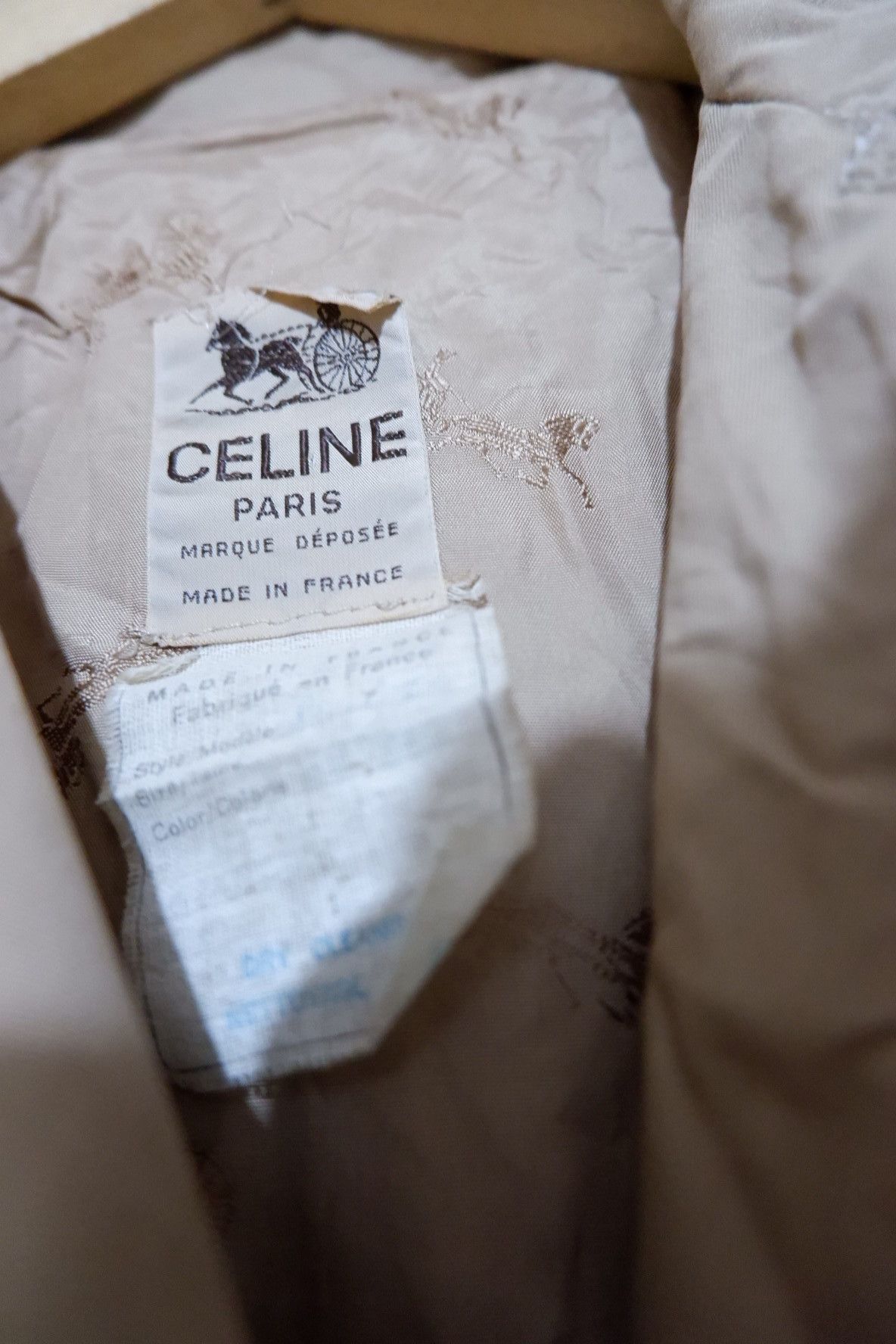 Celine Vintage 90s Celine Overcoat Size US M / EU 48-50 / 2 - 9 Thumbnail