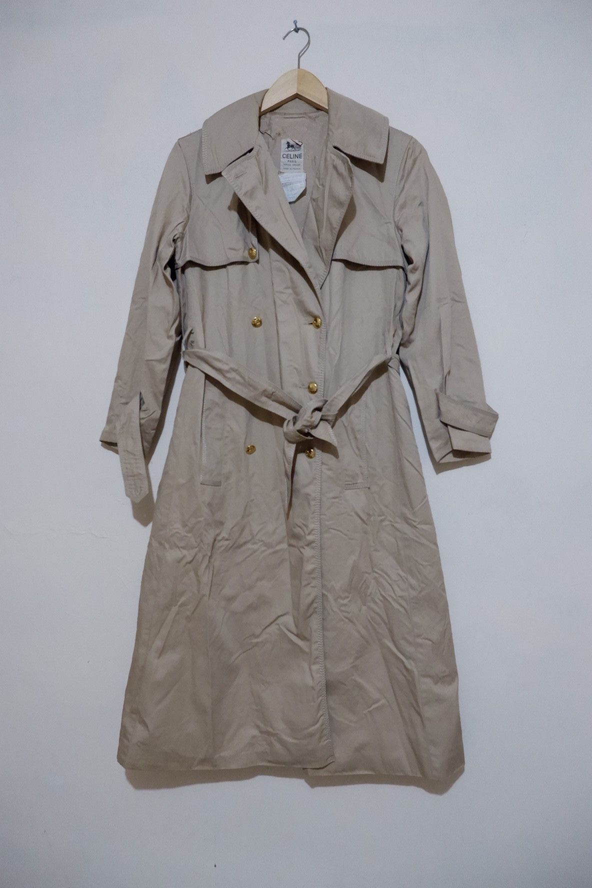 Celine Vintage 90s Celine Overcoat Size US M / EU 48-50 / 2 - 2 Thumbnail