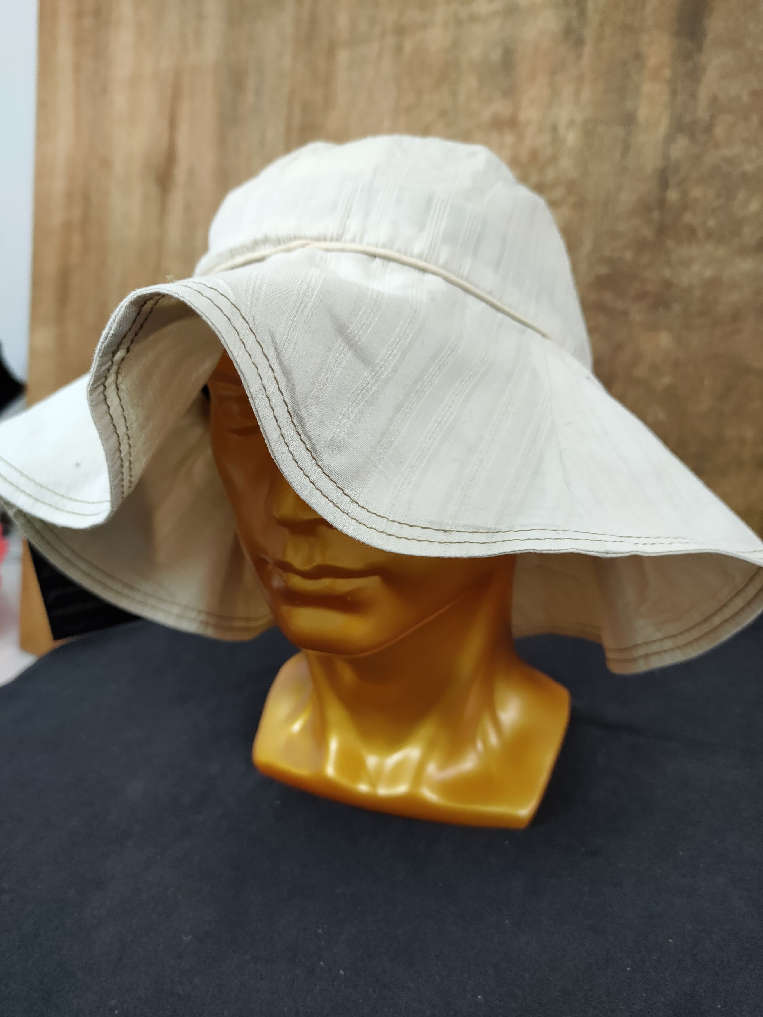 Yohji Yamamoto Yohji Yamamoto sacsny y'saccs hat vintage japan #157DLAL Size ONE SIZE - 1 Thumbnail