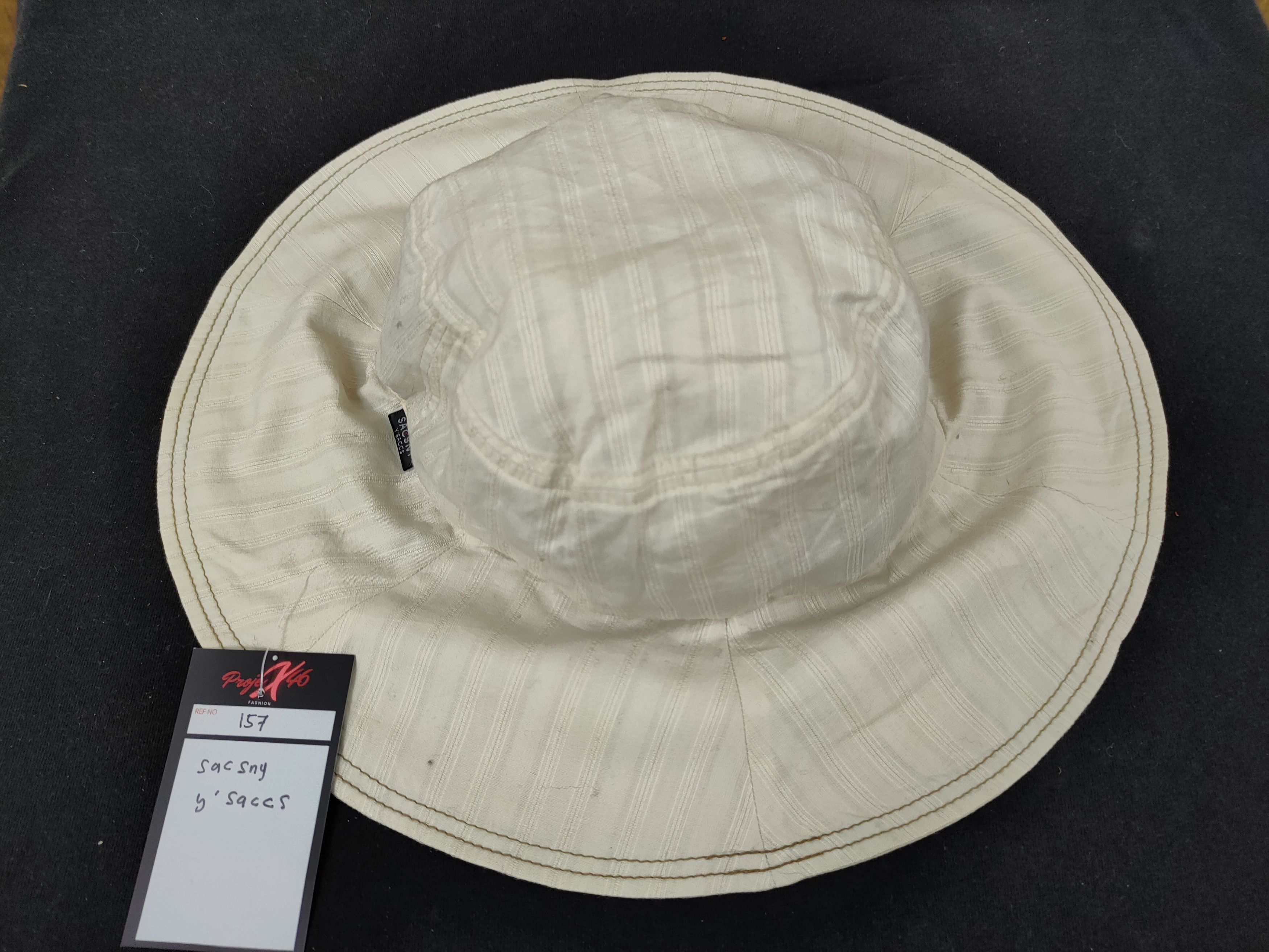 Yohji Yamamoto Yohji Yamamoto sacsny y'saccs hat vintage japan #157DLAL Size ONE SIZE - 7 Thumbnail