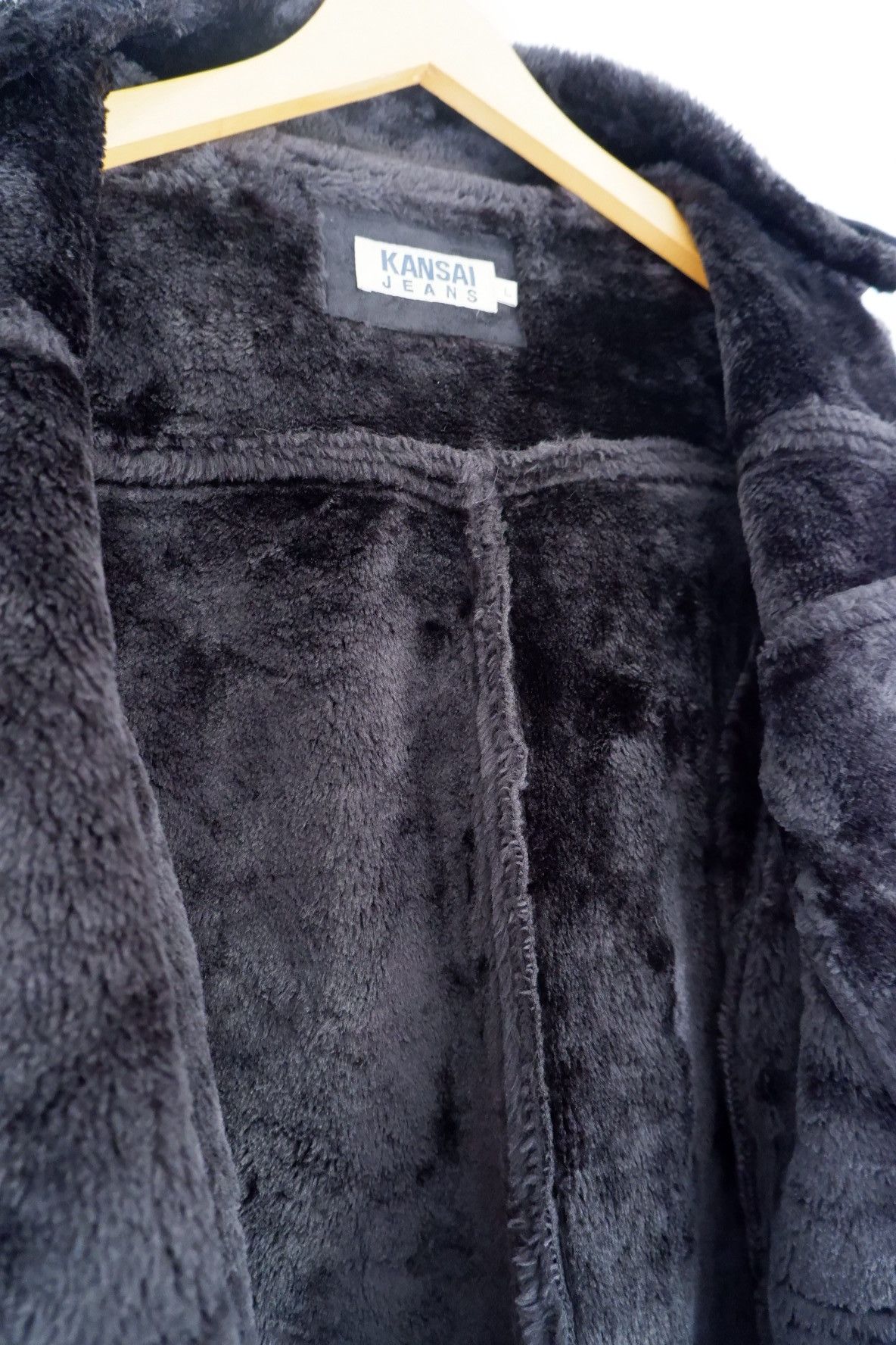 Japanese Brand Vintage Kansai Shearling Jacket Size US L / EU 52-54 / 3 - 8 Thumbnail