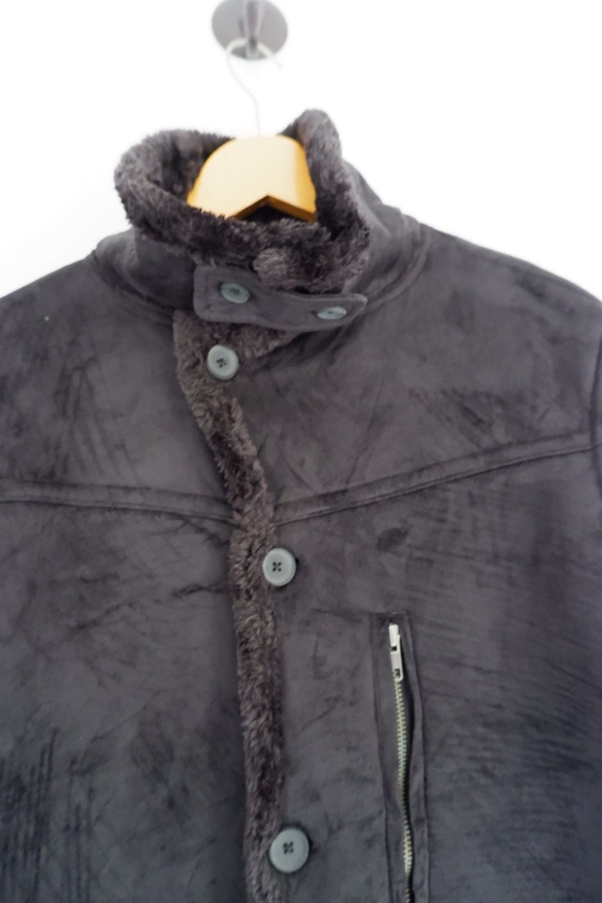 Japanese Brand Vintage Kansai Shearling Jacket Size US L / EU 52-54 / 3 - 6 Thumbnail