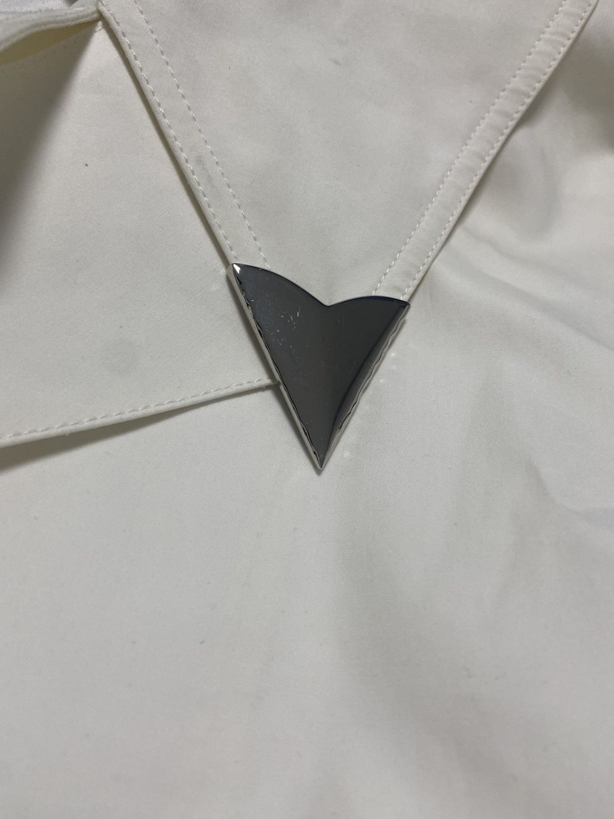 Calvin Klein 205W39NYC 46 205w39nyc raf simons leather trimming METAL Arrow coat Size US S / EU 44-46 / 1 - 7 Thumbnail