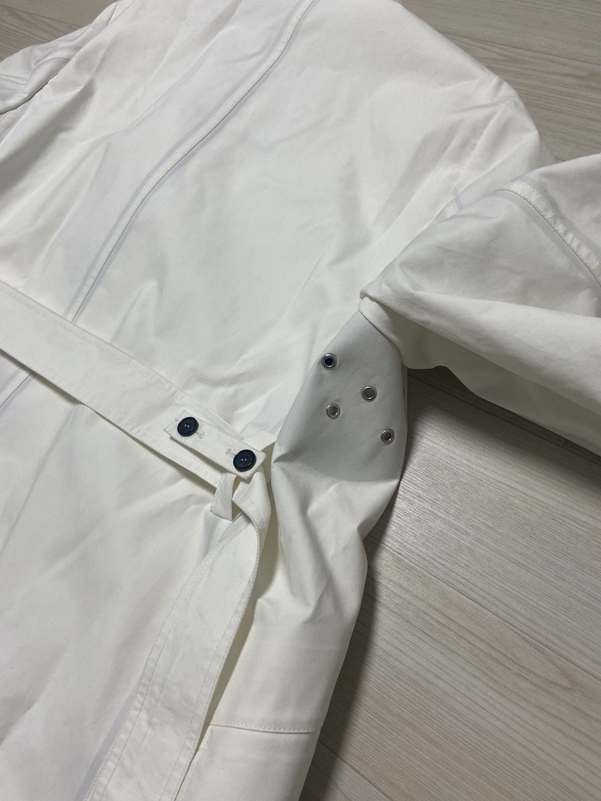 Calvin Klein 205W39NYC 46 205w39nyc raf simons leather trimming METAL Arrow coat Size US S / EU 44-46 / 1 - 6 Thumbnail