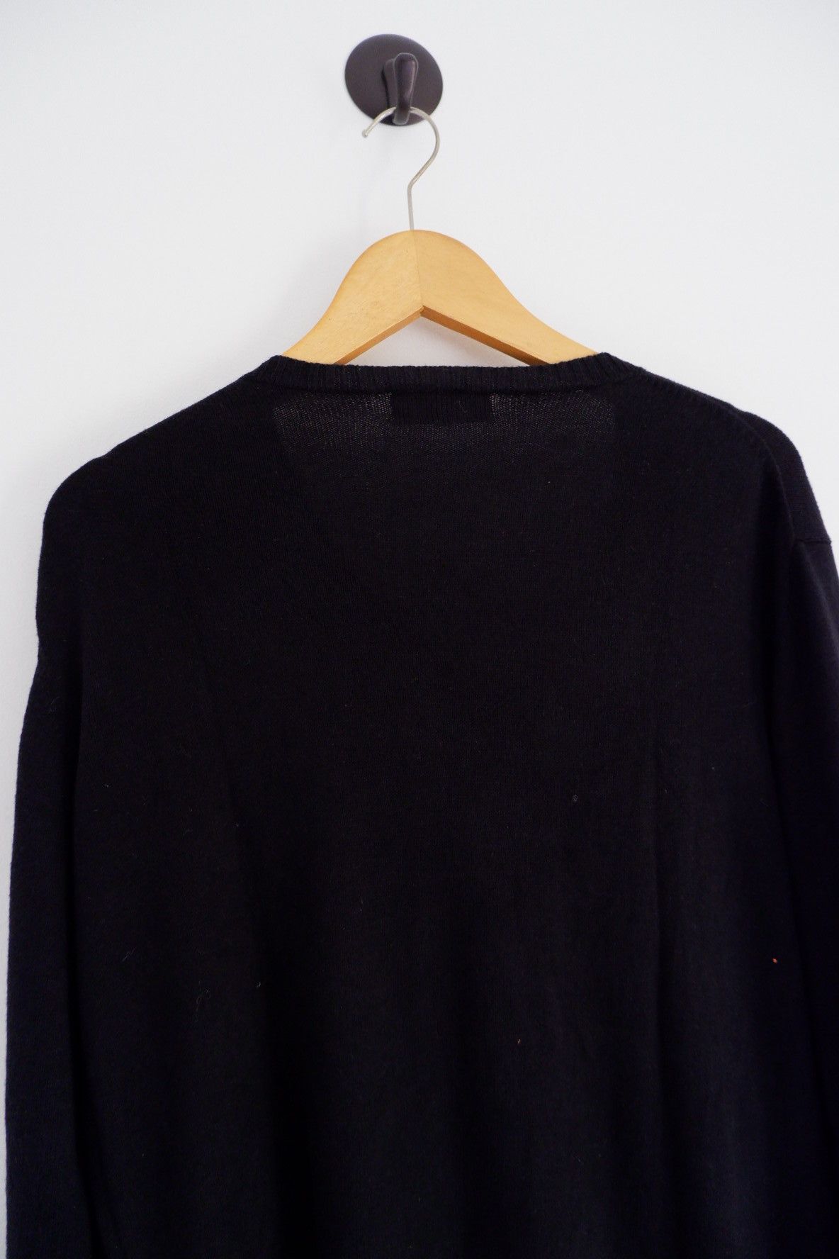 Yohji Yamamoto Yohji Yamamoto Pour Homme Knit V neck Size US L / EU 52-54 / 3 - 6 Thumbnail