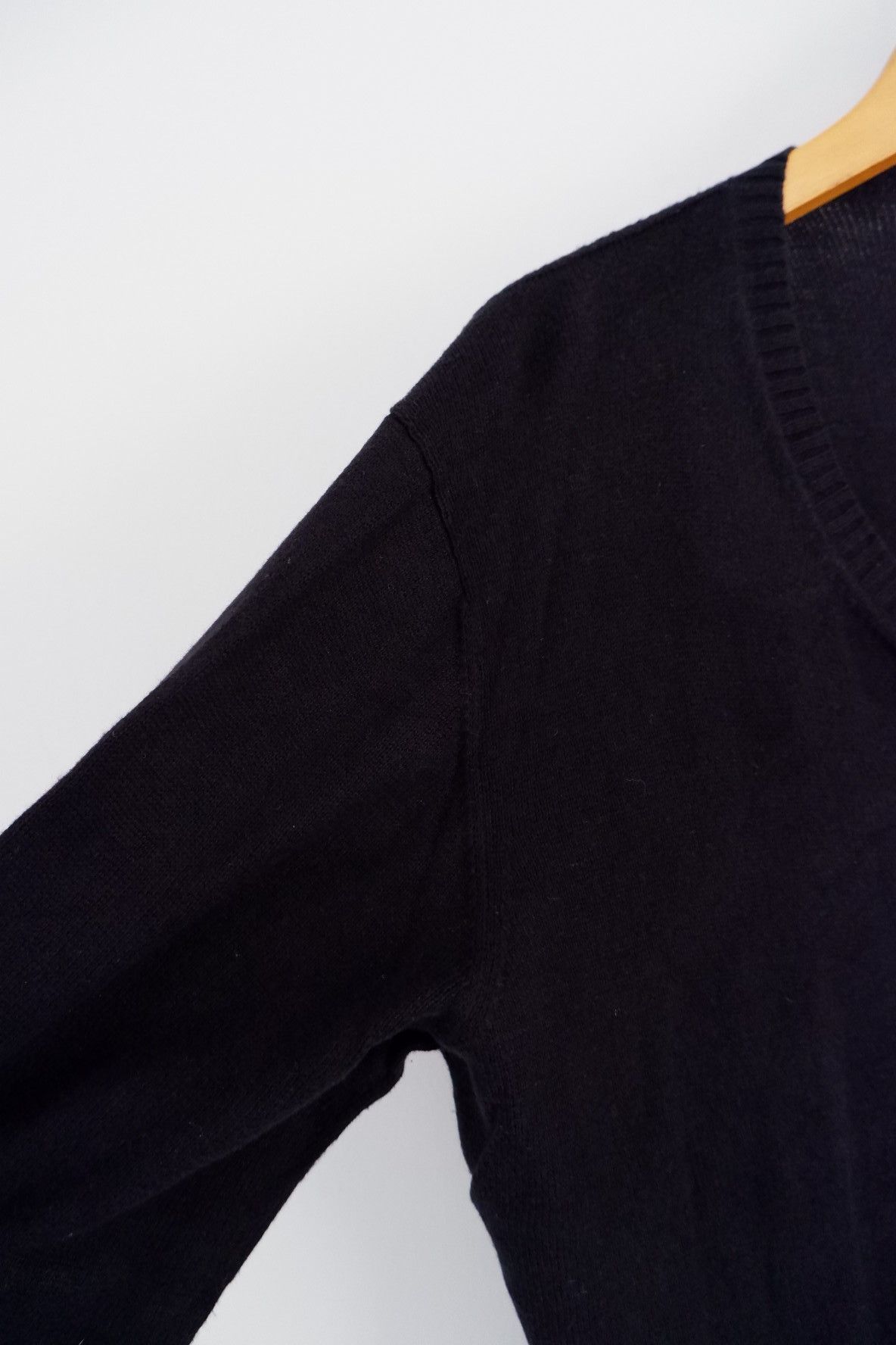 Yohji Yamamoto Yohji Yamamoto Pour Homme Knit V neck Size US L / EU 52-54 / 3 - 4 Thumbnail