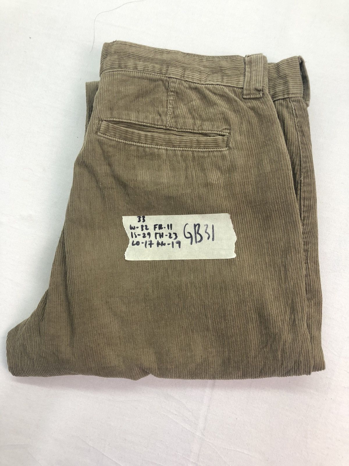 Gap Vintage Gap Classic Fit Corduroy Pants Size US 32 / EU 48 - 12 Thumbnail
