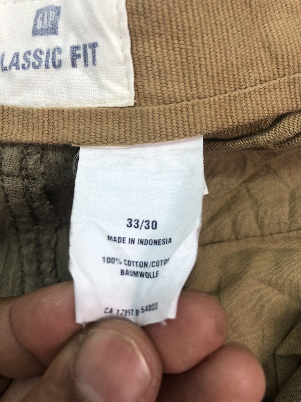 Gap Vintage Gap Classic Fit Corduroy Pants Size US 32 / EU 48 - 7 Thumbnail