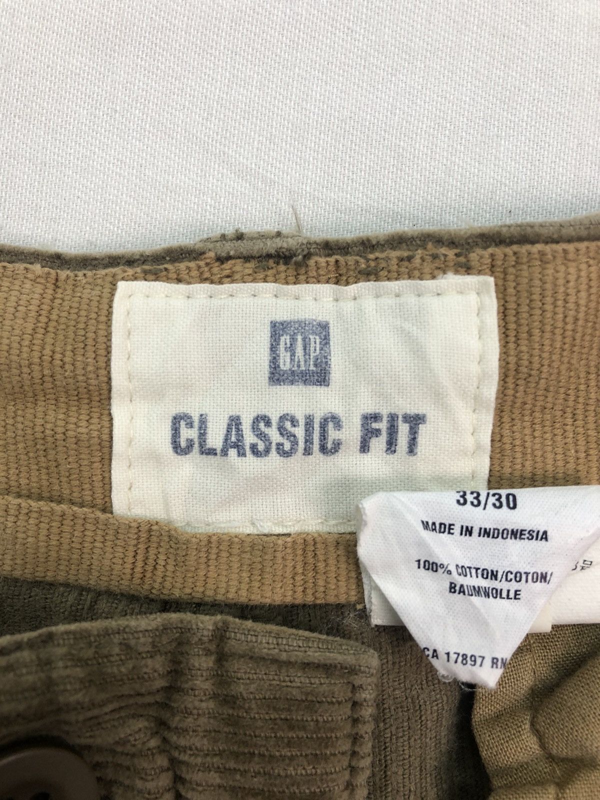 Gap Vintage Gap Classic Fit Corduroy Pants Size US 32 / EU 48 - 6 Thumbnail