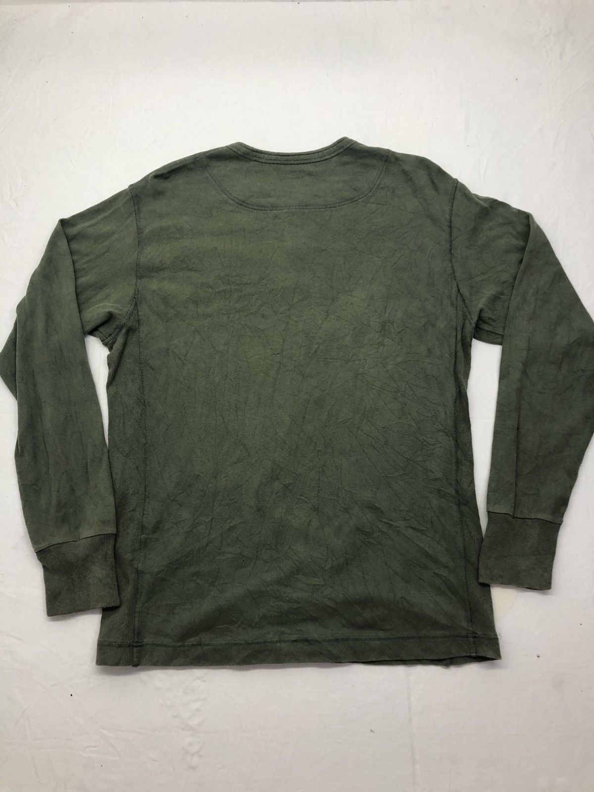 MLB MLB Uniqlo Green Long Sleeve Shirt Size US L / EU 52-54 / 3 - 3 Thumbnail