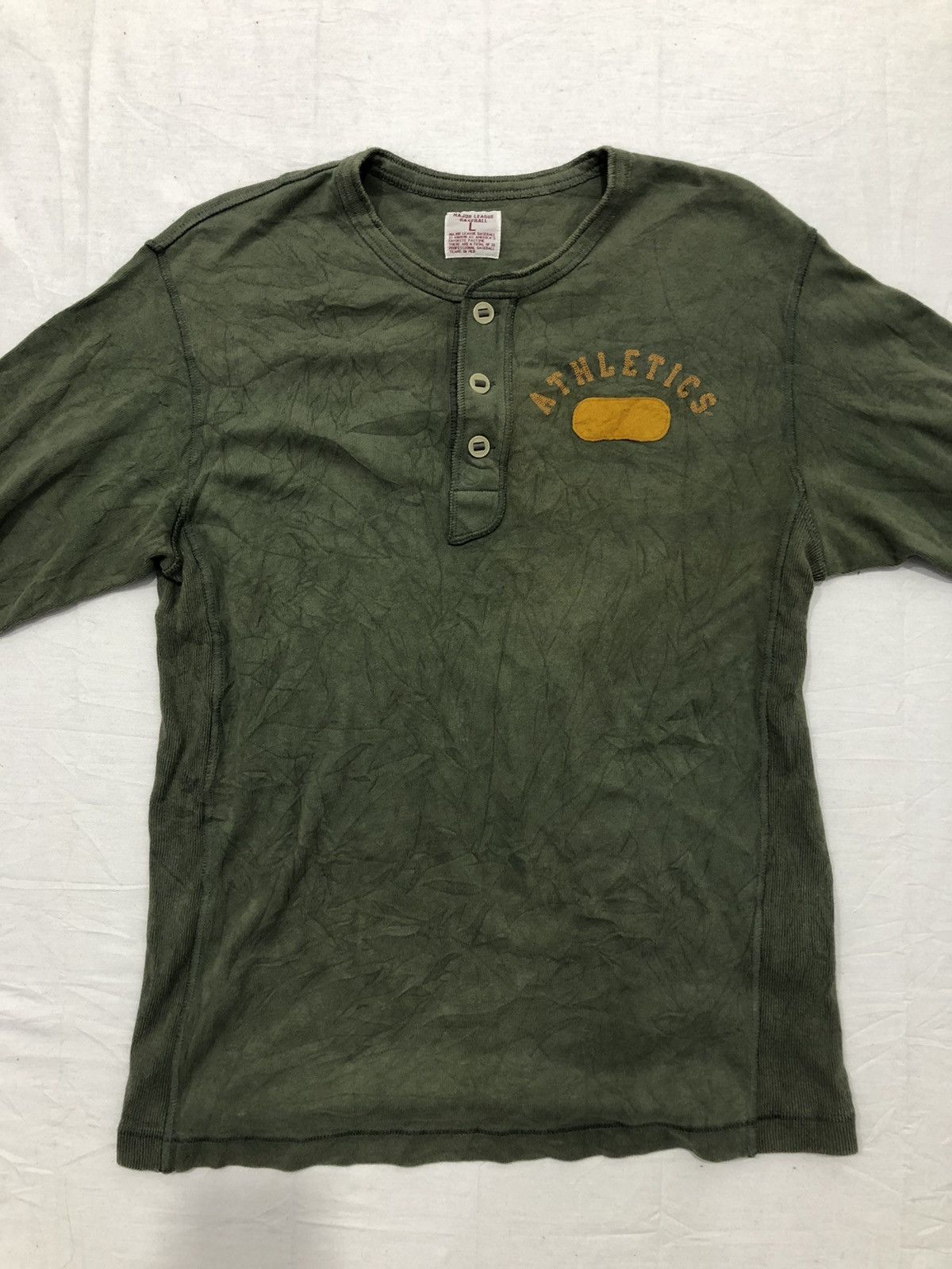 MLB Uniqlo Green Long Sleeve Shirt