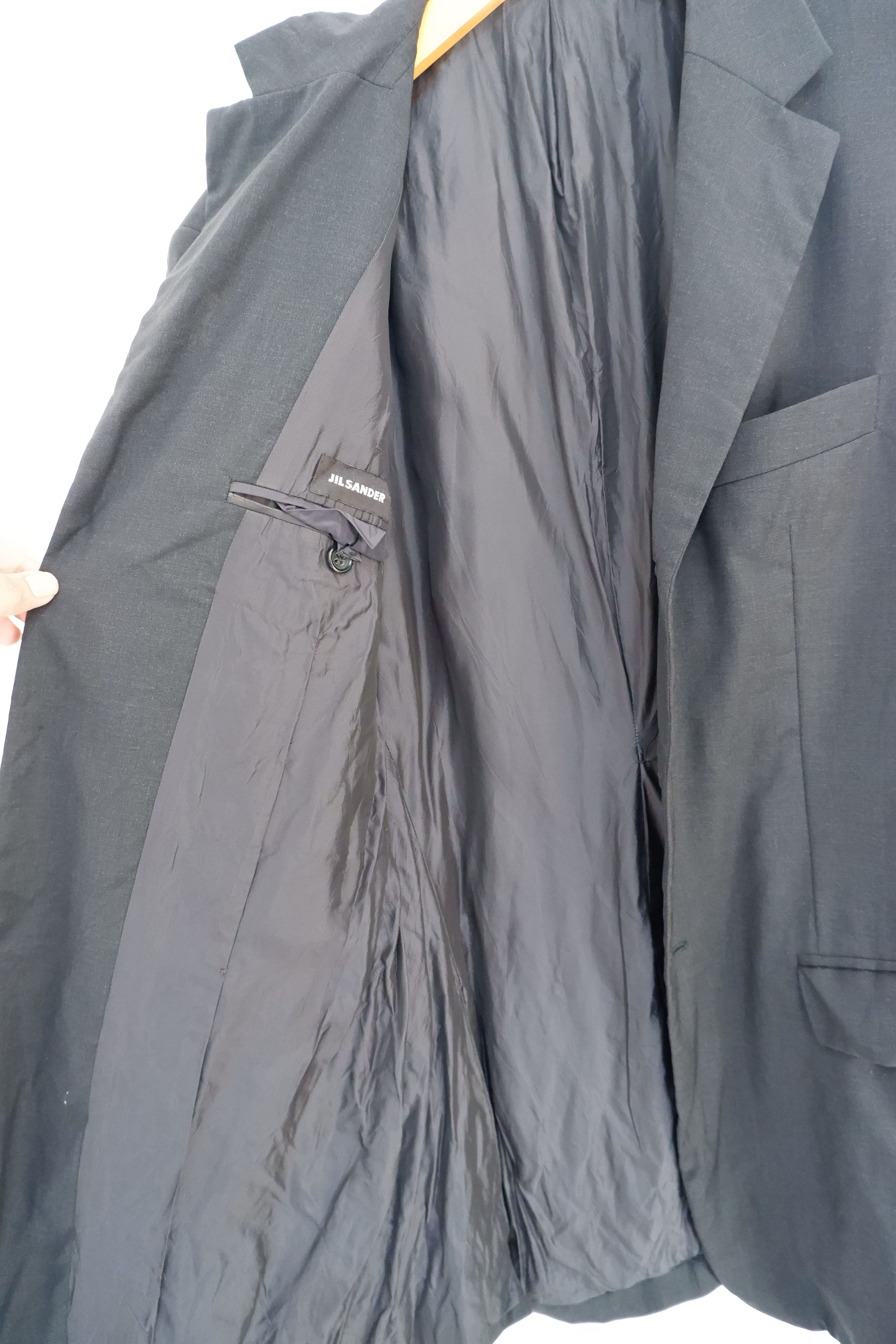 Jil Sander Vintage Archive Jil Sander By Raf Simons Wool Blazer Jacket Size US M / EU 48-50 / 2 - 6 Thumbnail