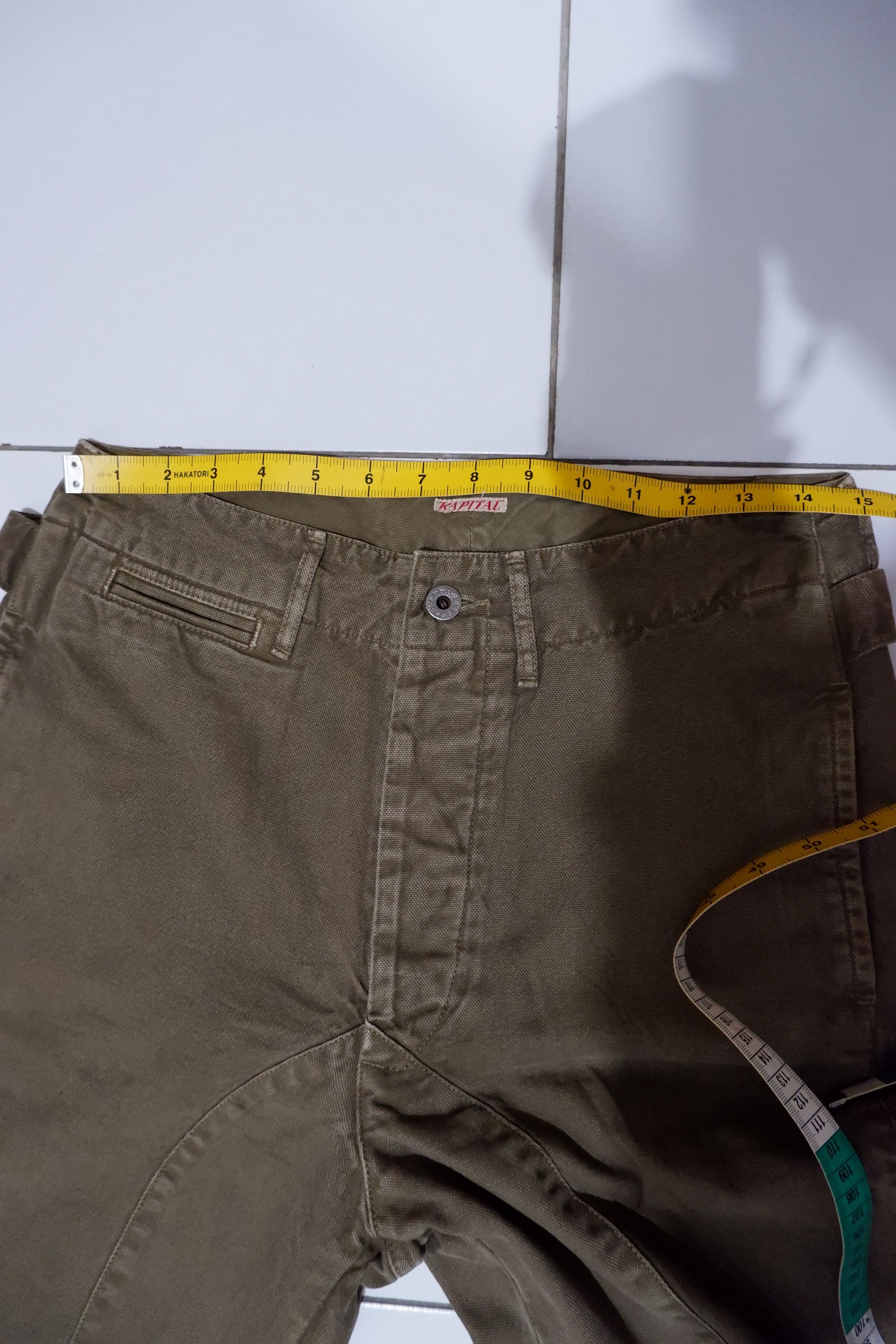 Kapital Kapital Buckle Back Pants Size US 29 - 10 Thumbnail