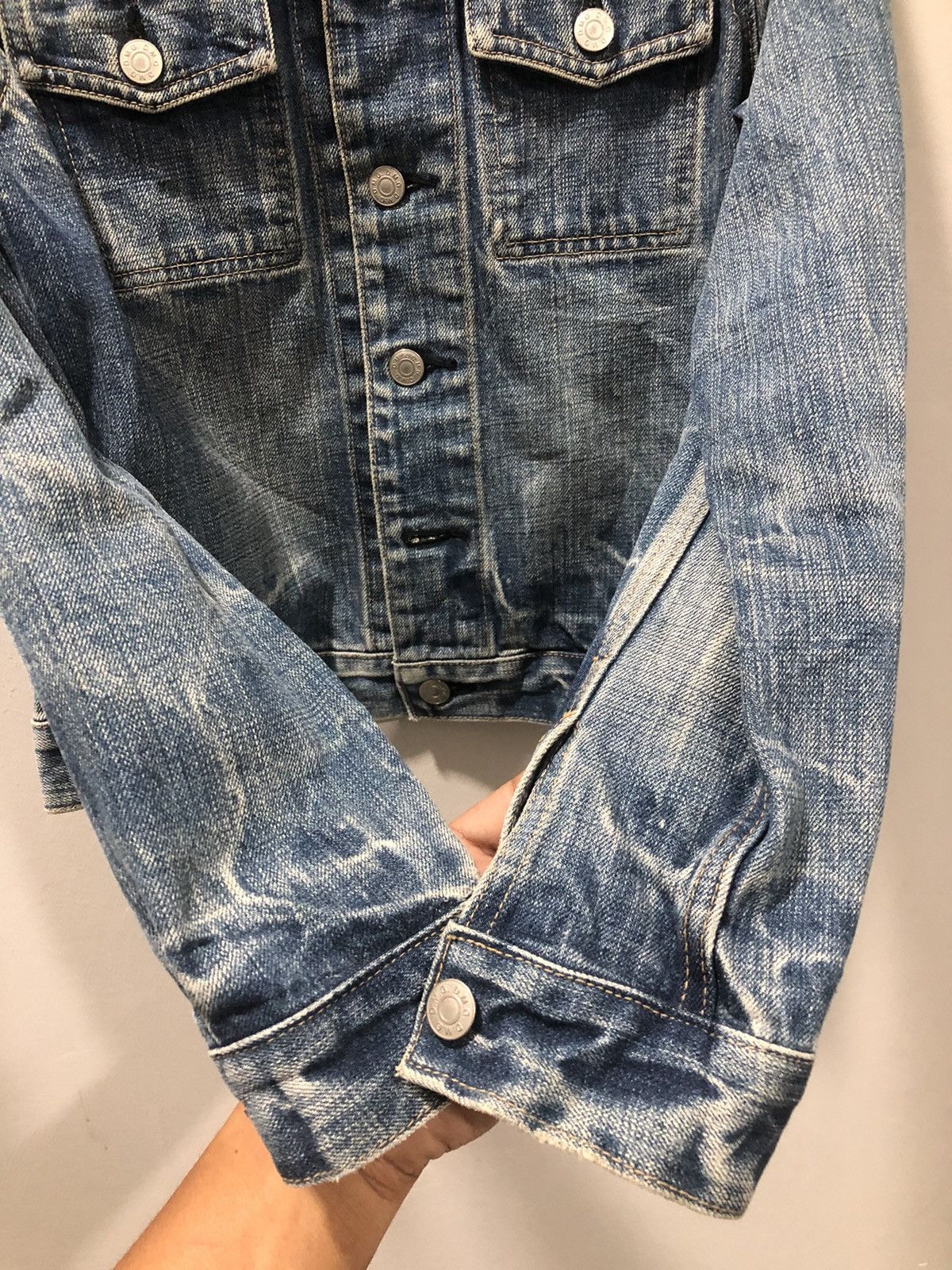 Designer × Japanese Brand Domingo Co Women Denim Jacket Size S / US 4 / IT 40 - 10 Thumbnail