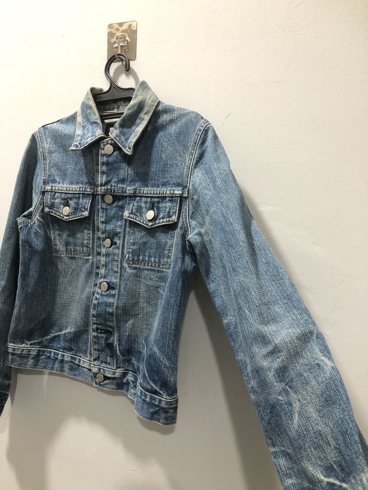 Designer × Japanese Brand Domingo Co Women Denim Jacket Size S / US 4 / IT 40 - 4 Thumbnail