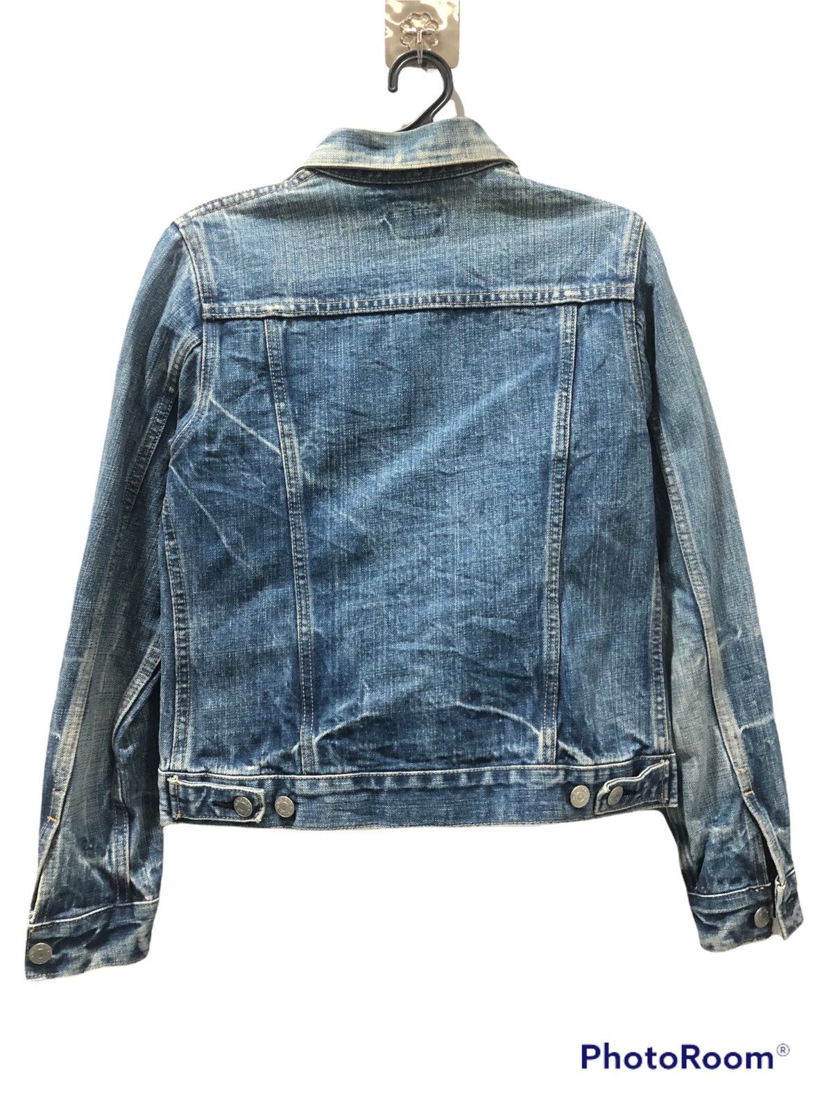 Designer × Japanese Brand Domingo Co Women Denim Jacket Size S / US 4 / IT 40 - 2 Thumbnail