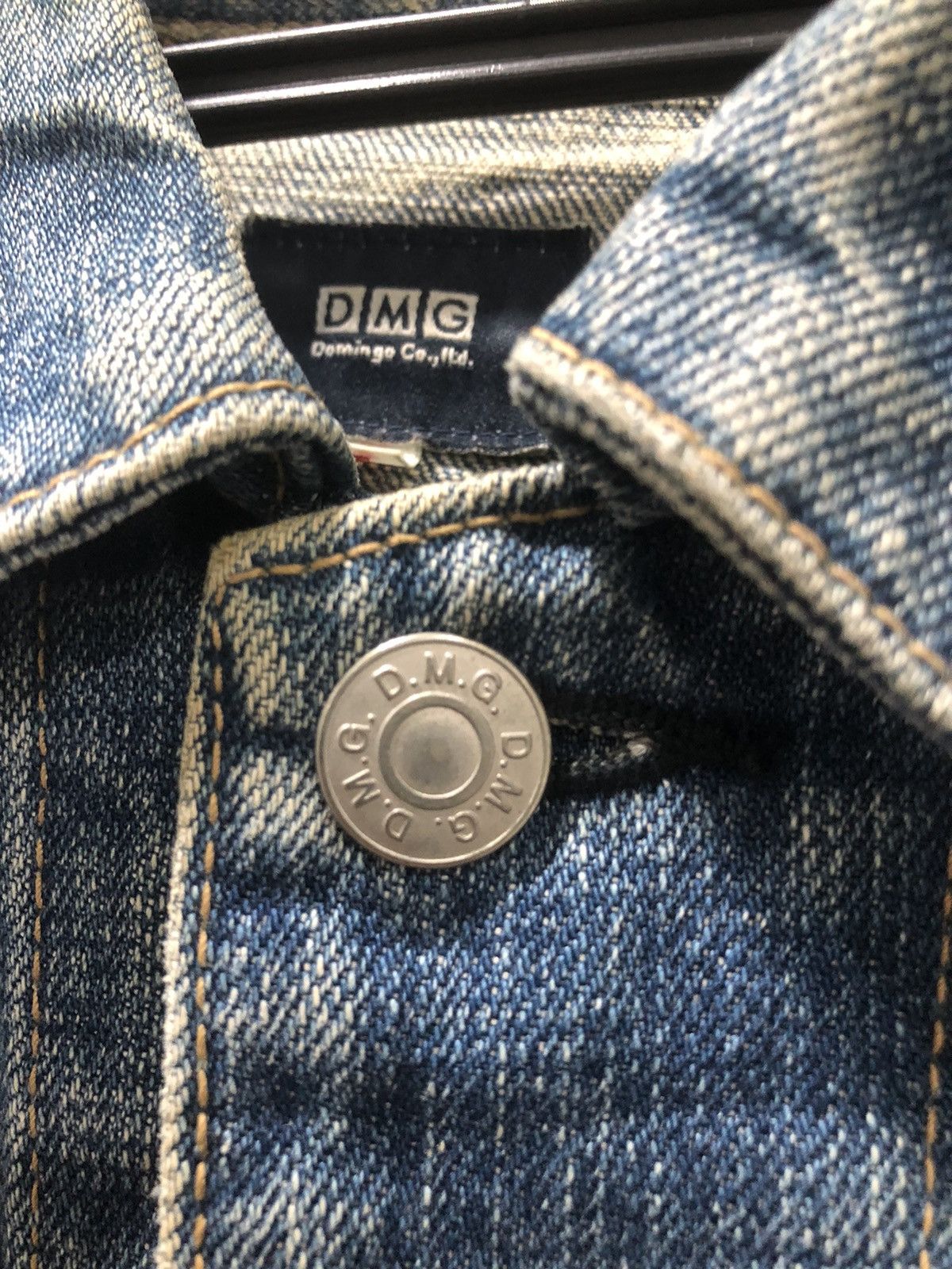 Designer × Japanese Brand Domingo Co Women Denim Jacket Size S / US 4 / IT 40 - 6 Thumbnail