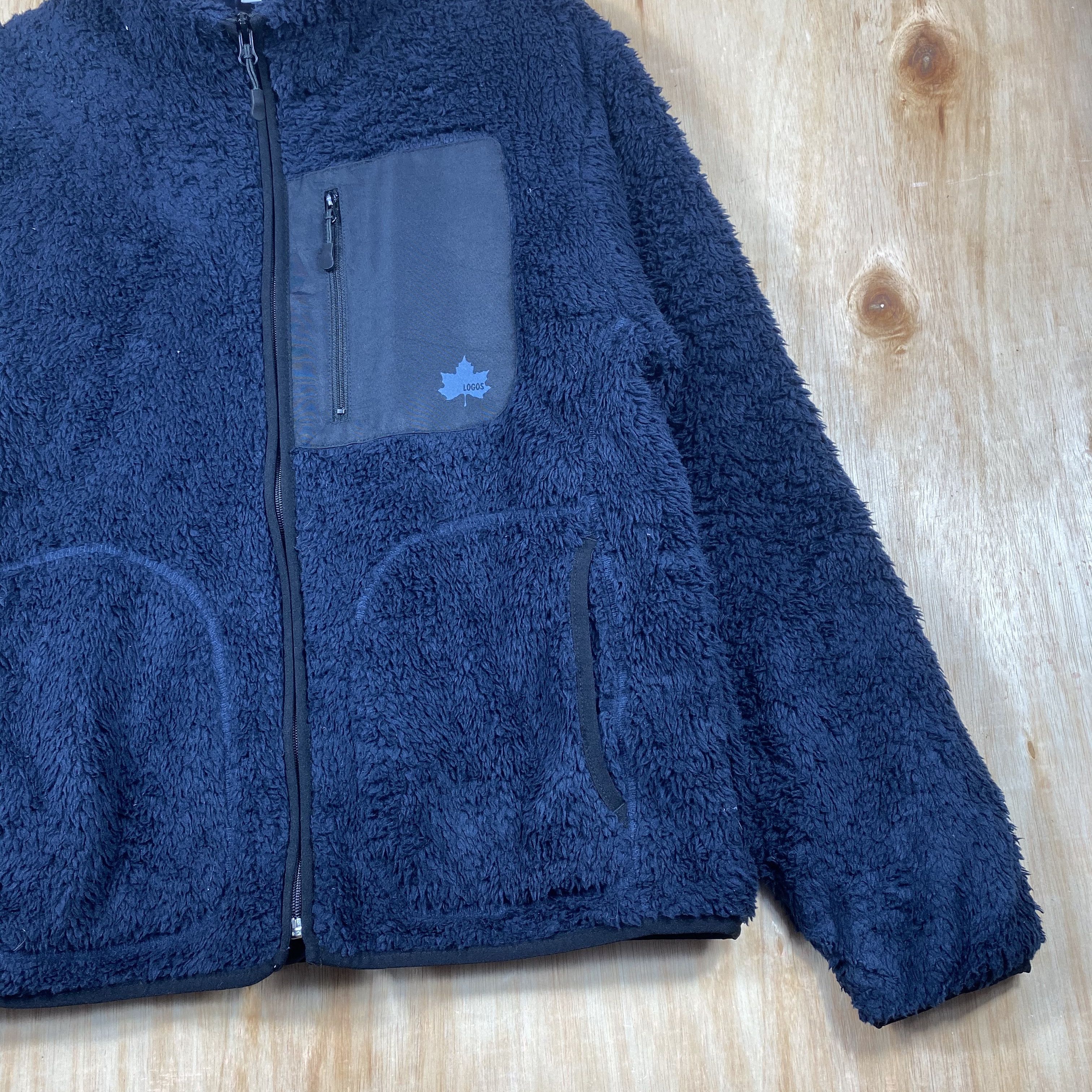 Japanese Brand LOGOS Outing Equipment Sherpa Fleece Jacket Size US L / EU 52-54 / 3 - 7 Thumbnail
