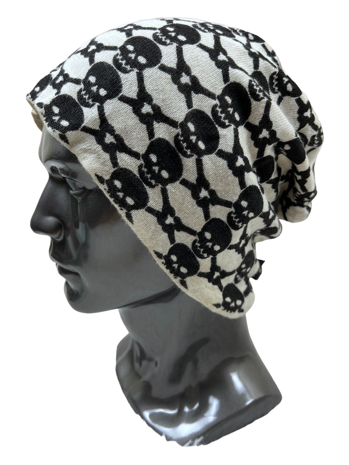 Beams Plus Vintage Monogram Skull Winter Hat Inspired Alexander Mcqueen Size ONE SIZE - 1 Thumbnail