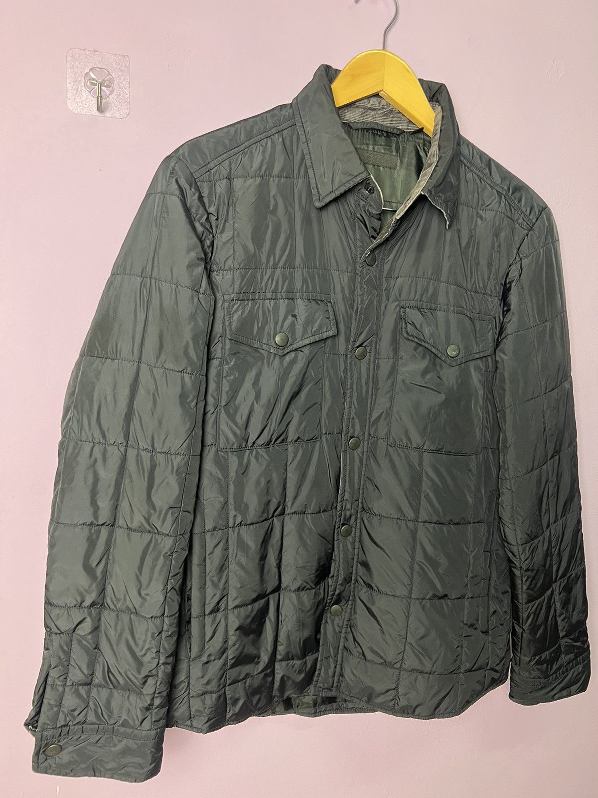 Japanese Brand 🔥Rare Uniqlo Button Quilted Jacket Size US M / EU 48-50 / 2 - 13 Thumbnail