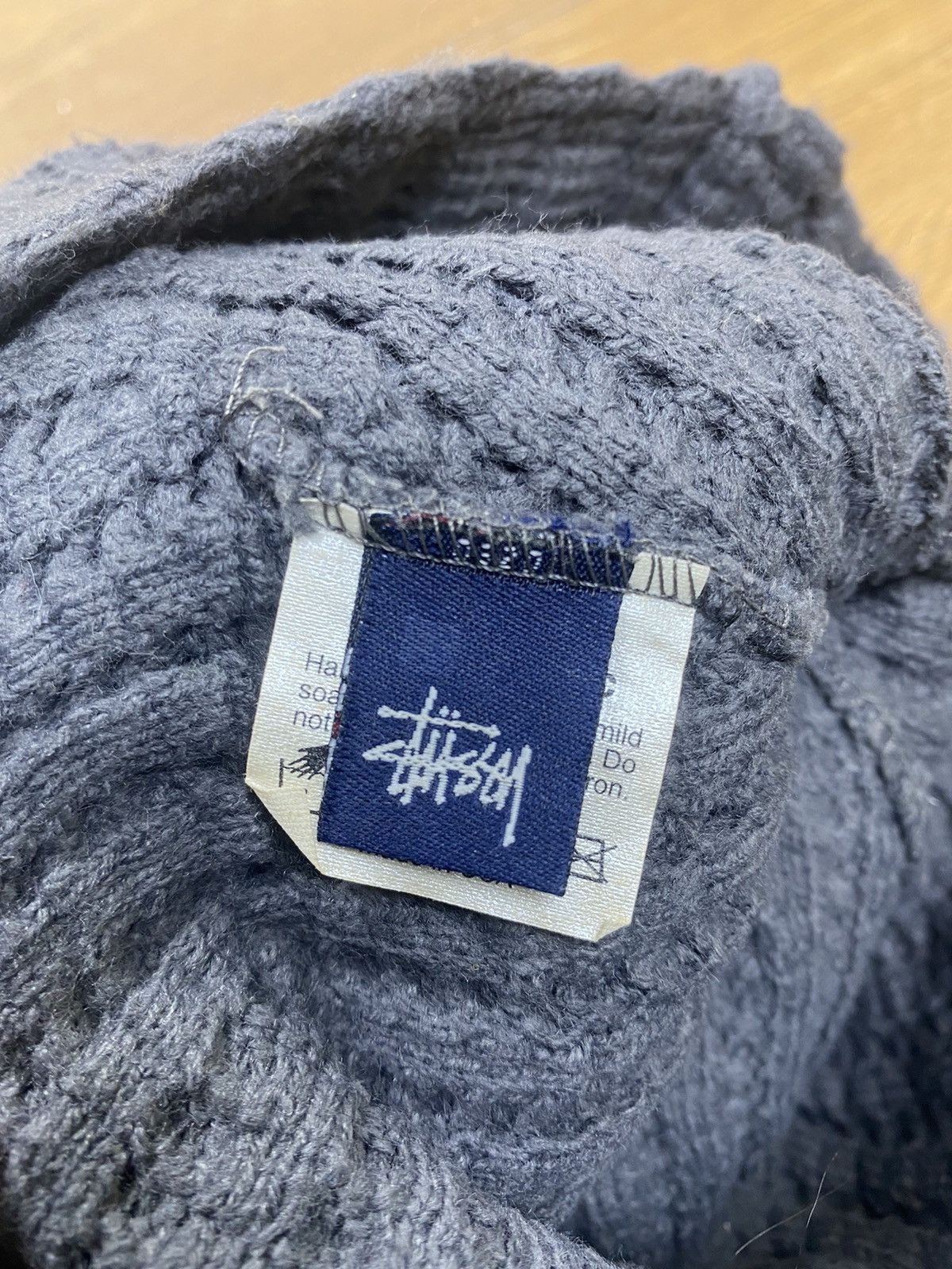 Stussy Vintage Stussy Winter Knitted Beanie Hat Made in Usa Size ONE SIZE - 5 Thumbnail
