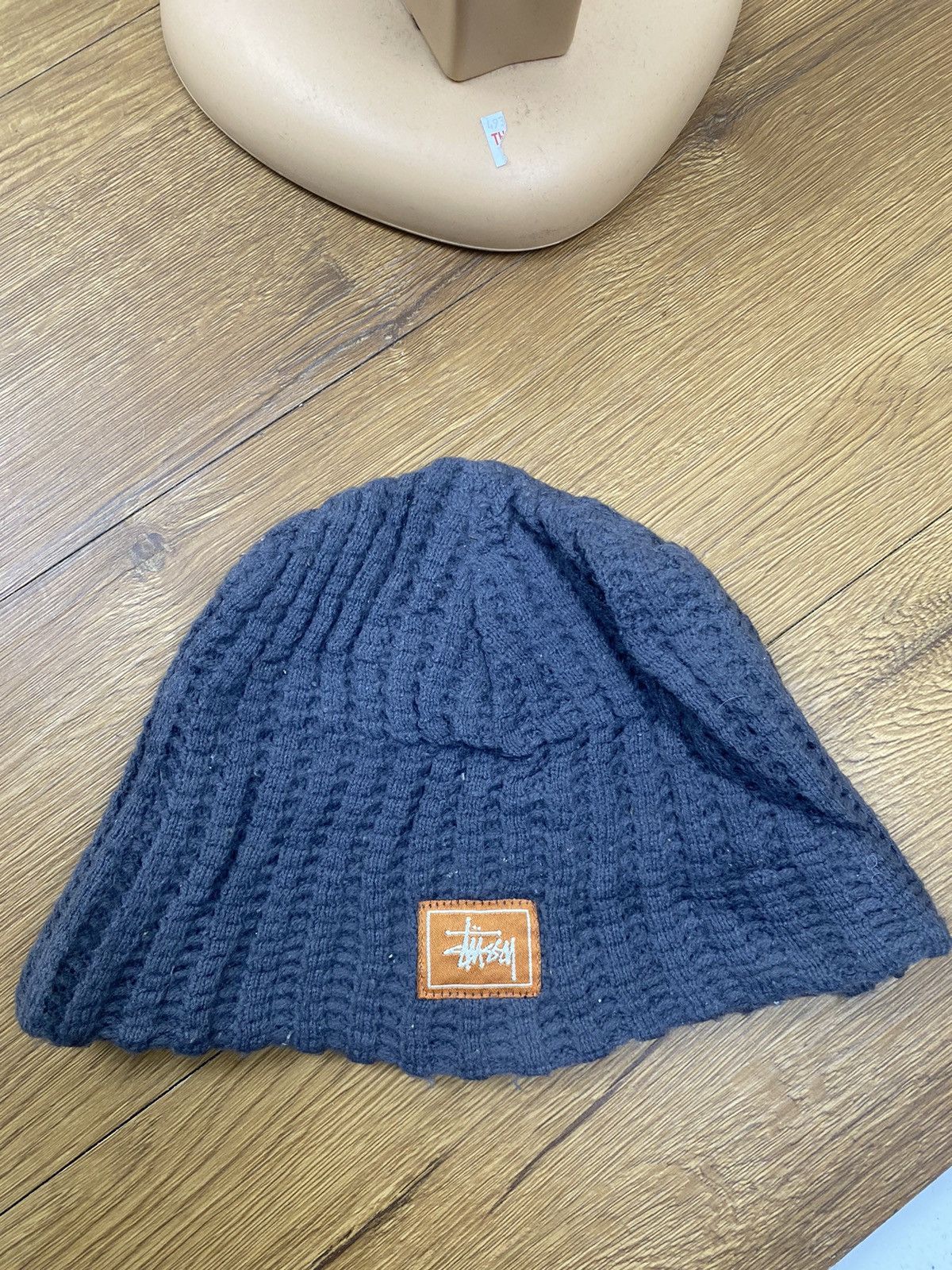 Stussy Vintage Stussy Winter Knitted Beanie Hat Made in Usa Size ONE SIZE - 4 Thumbnail