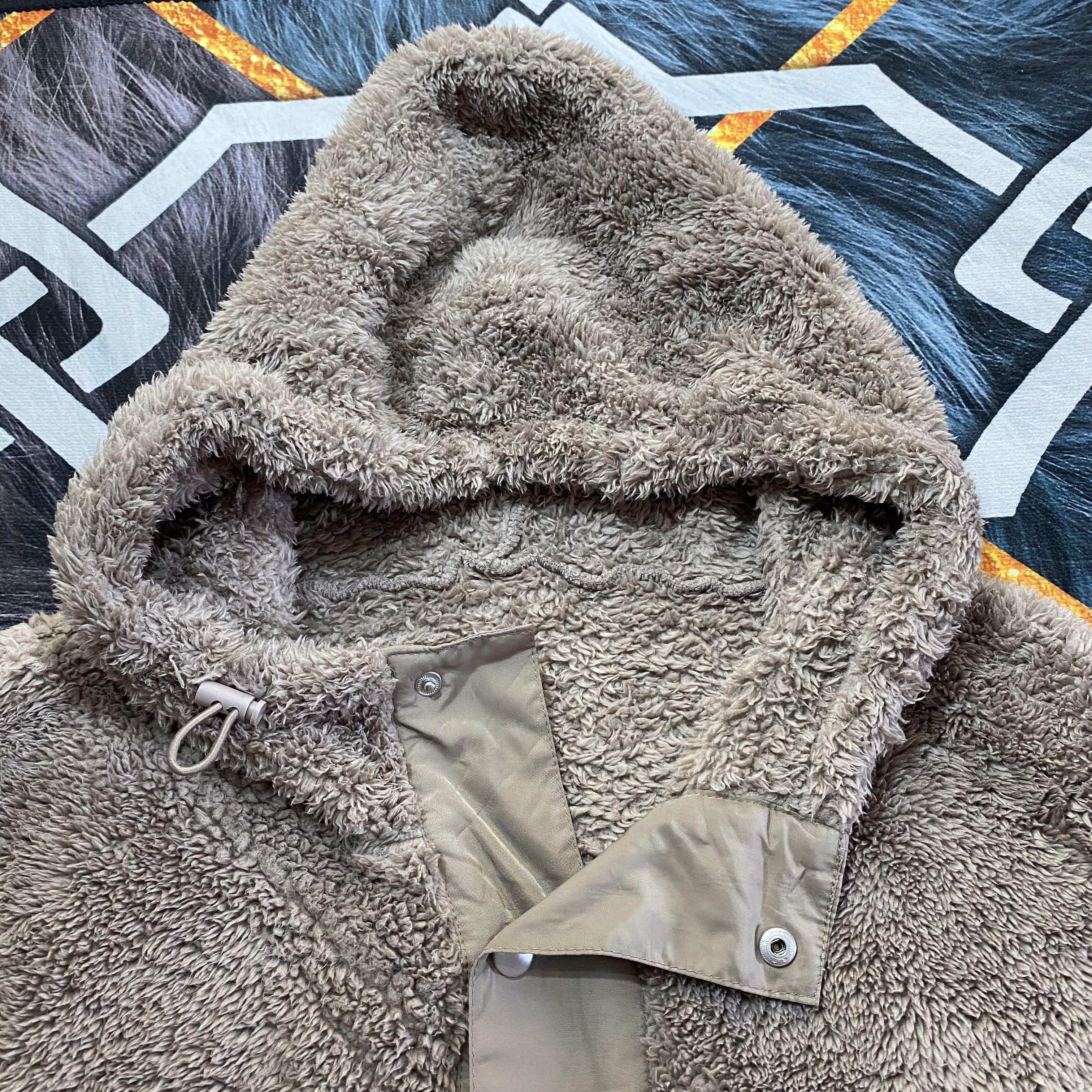 Japanese Brand Japanese Brand Sherpa Fleece Hoodies Sweater Size US M / EU 48-50 / 2 - 7 Thumbnail