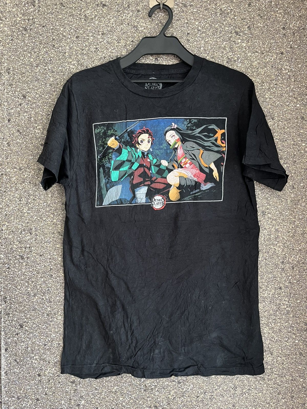 image of Vintage Demon Slayer Ft69 in Black, Men's (Size Small)