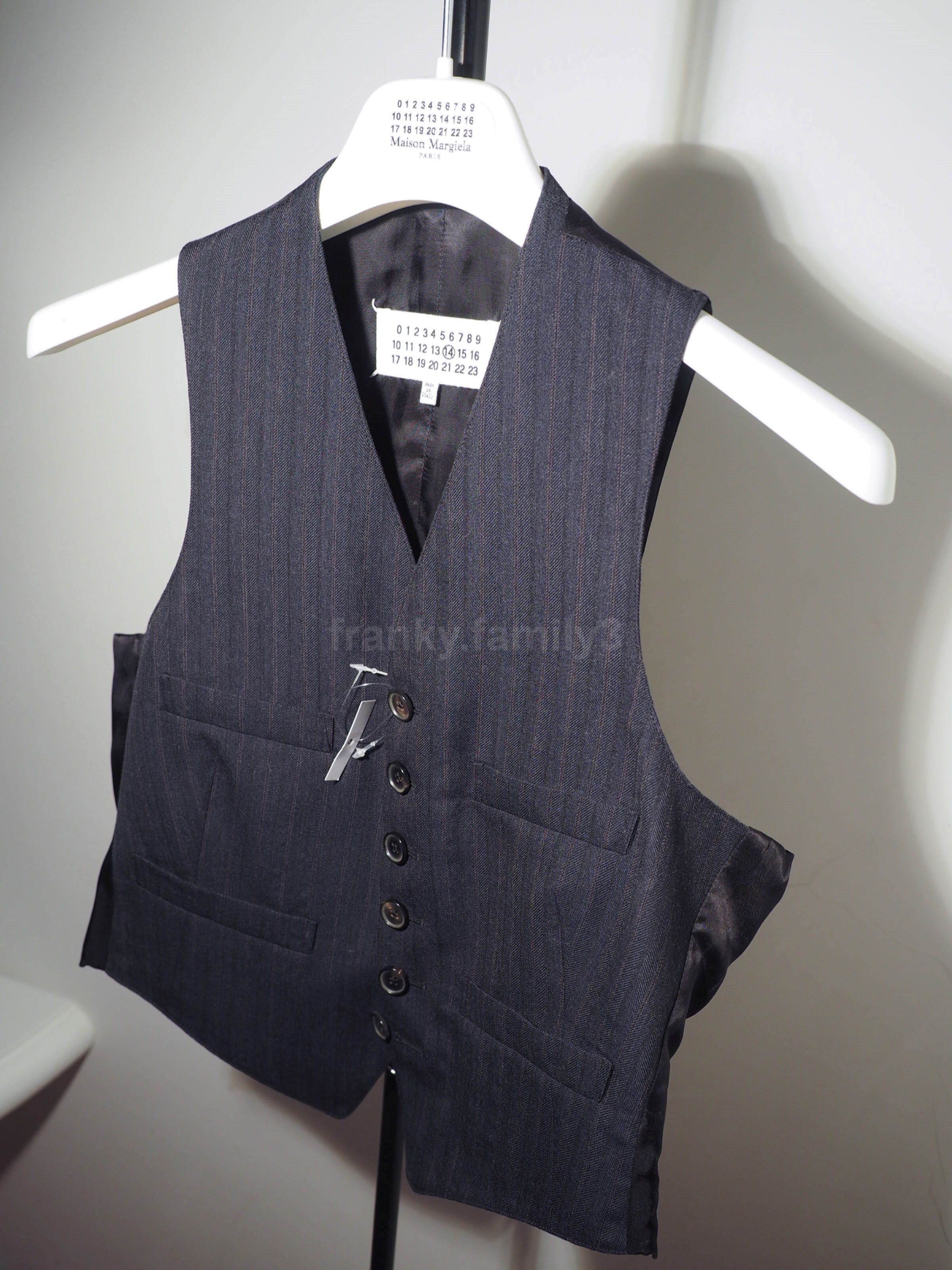 margiela gilet vest gray