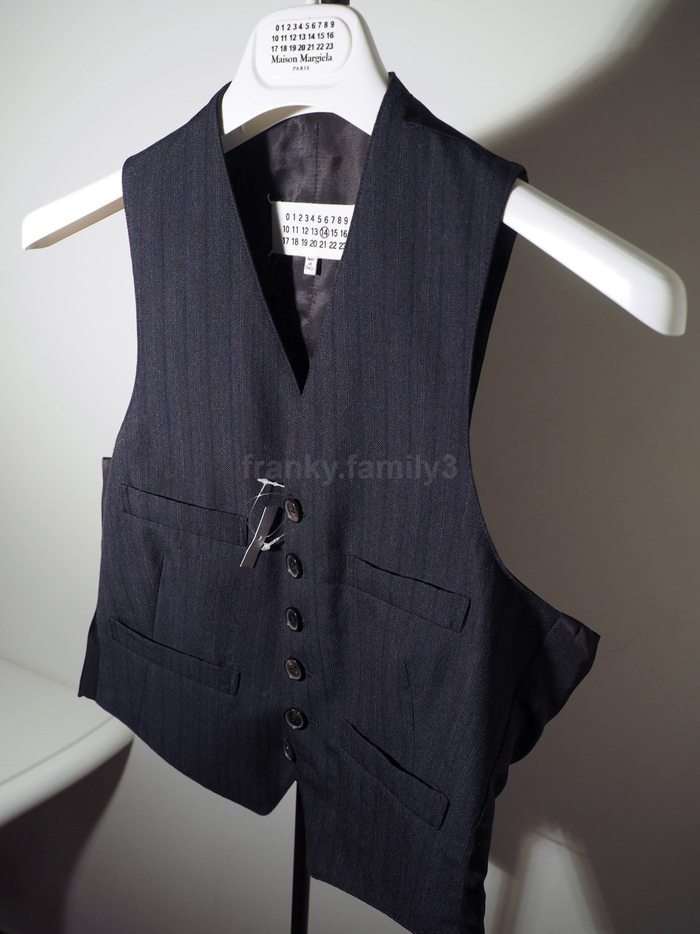 margiela gilet vest gray