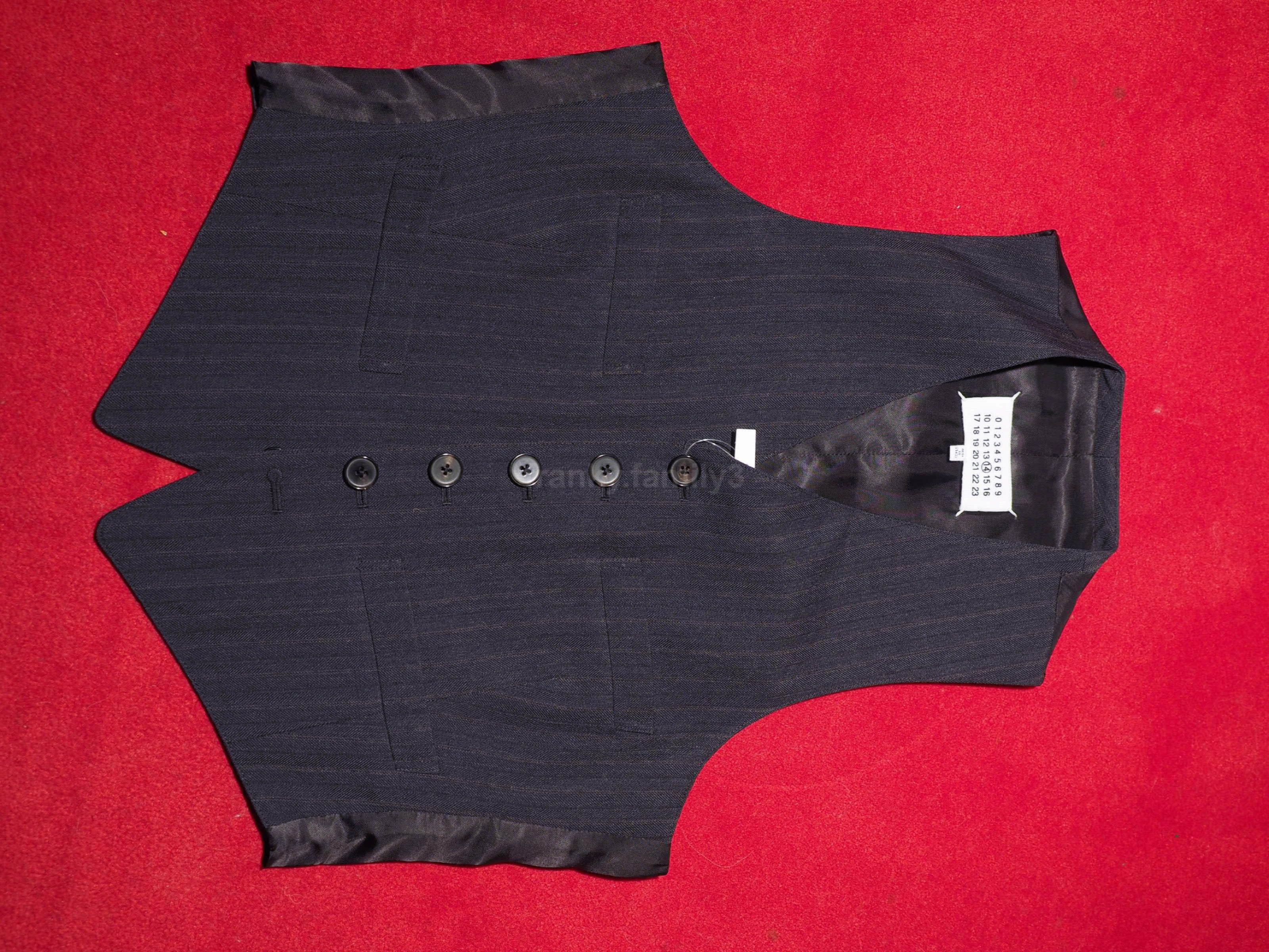margiela gilet vest gray