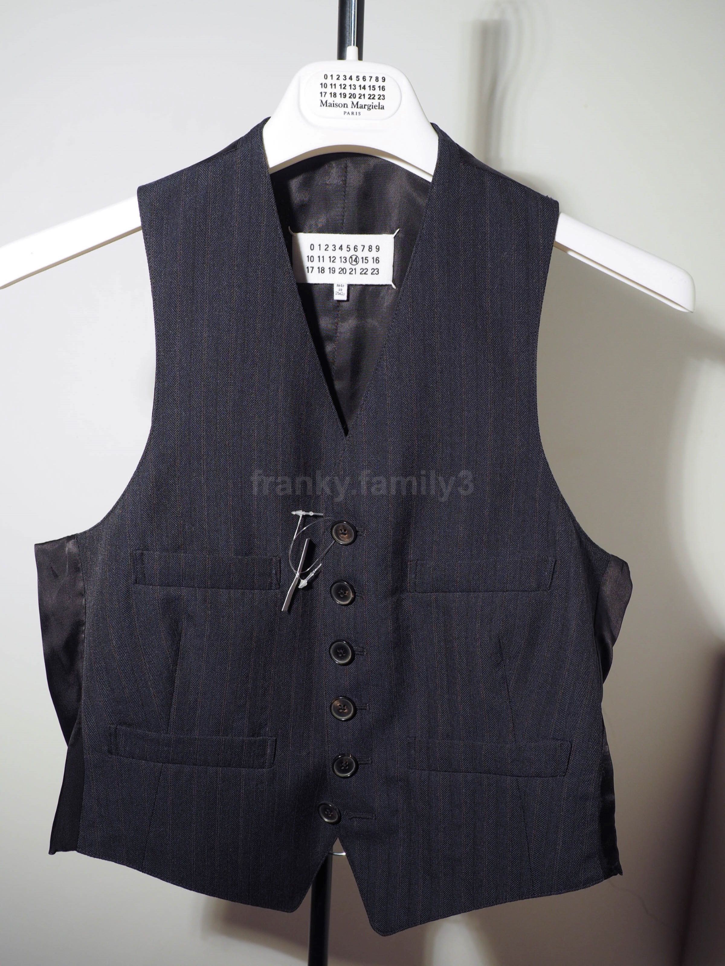 トップス XL Supreme x MM6 Maison Margiela Vest Supreme MM6 Maison Margiela Washed Cotton Suit Vest (SS24