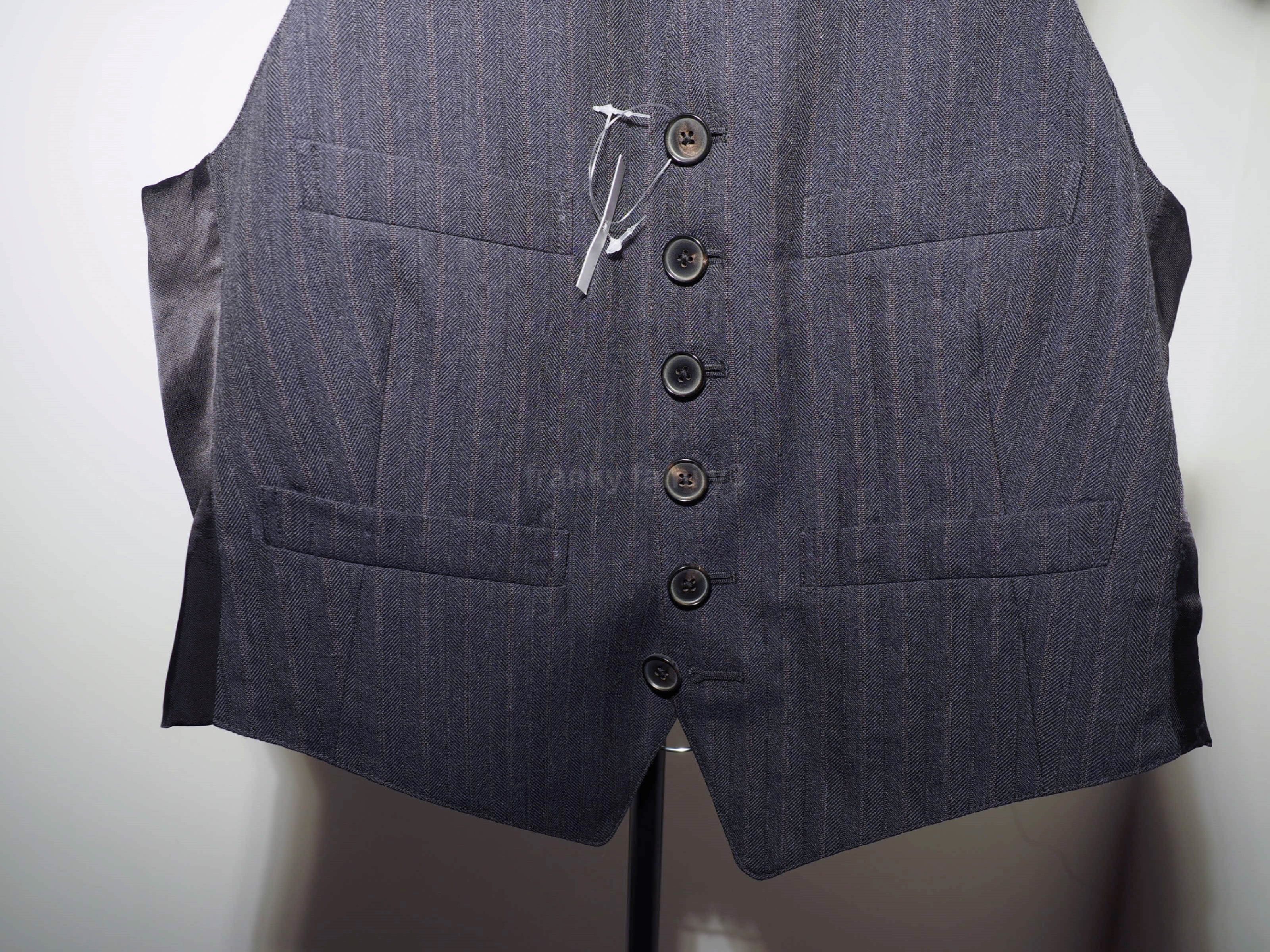 margiela gilet vest gray