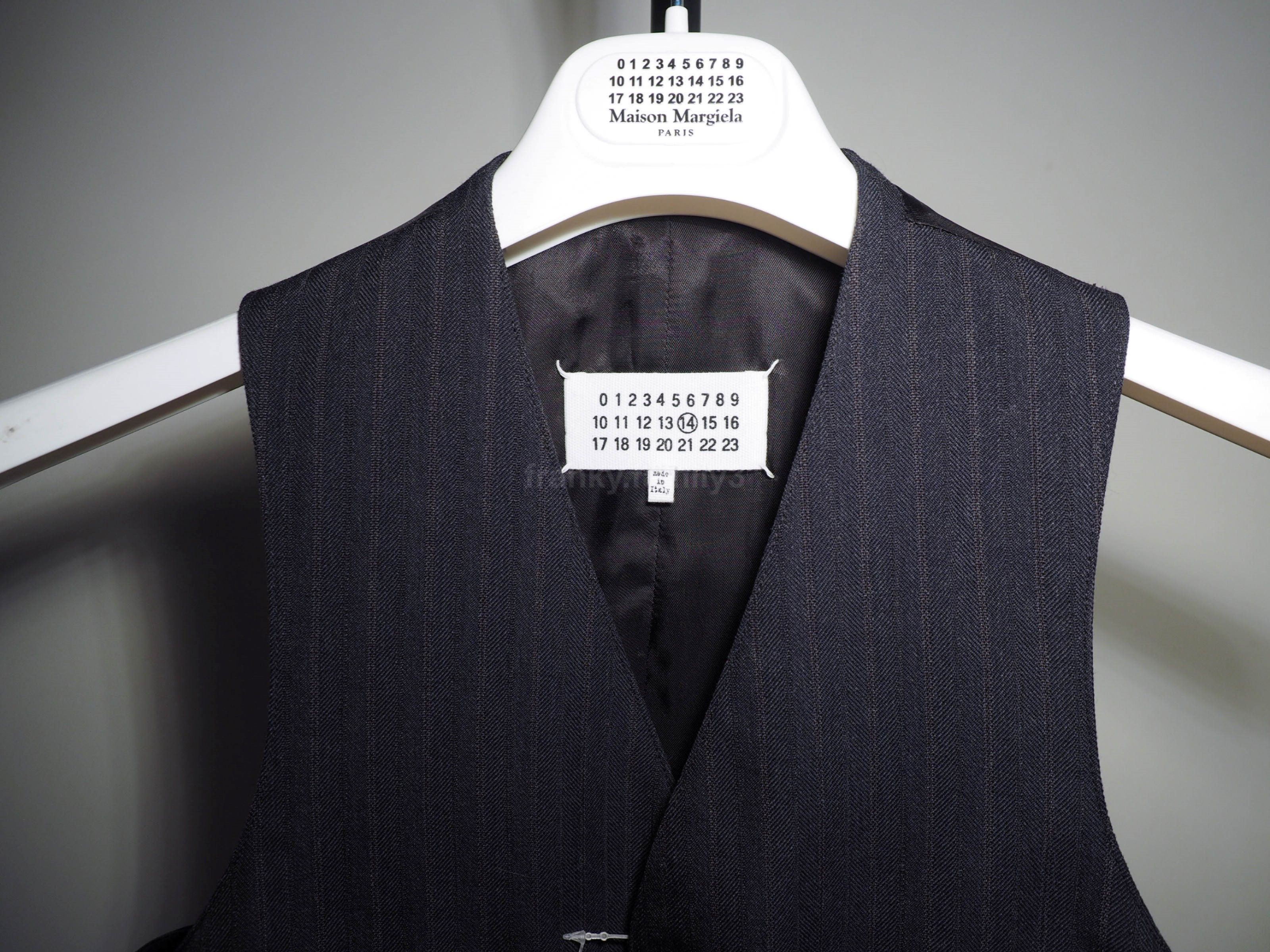 margiela gilet vest gray