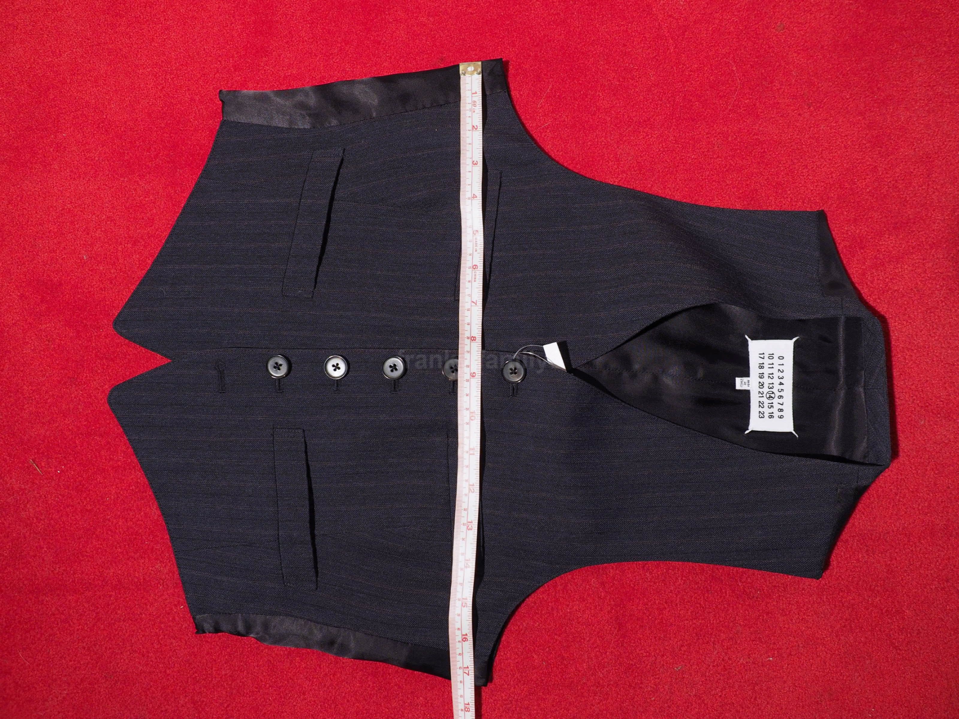 margiela gilet vest gray
