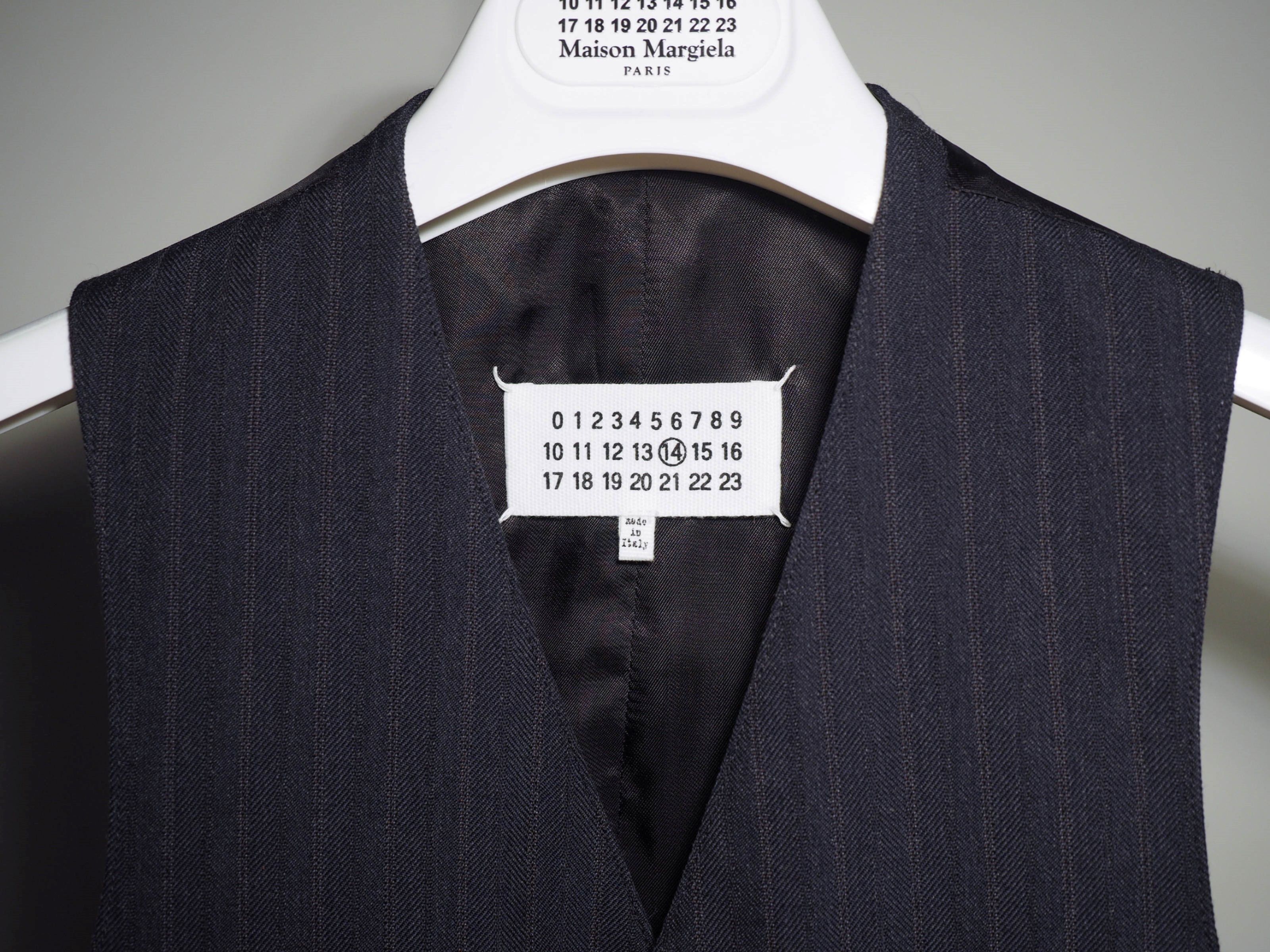 margiela gilet vest gray