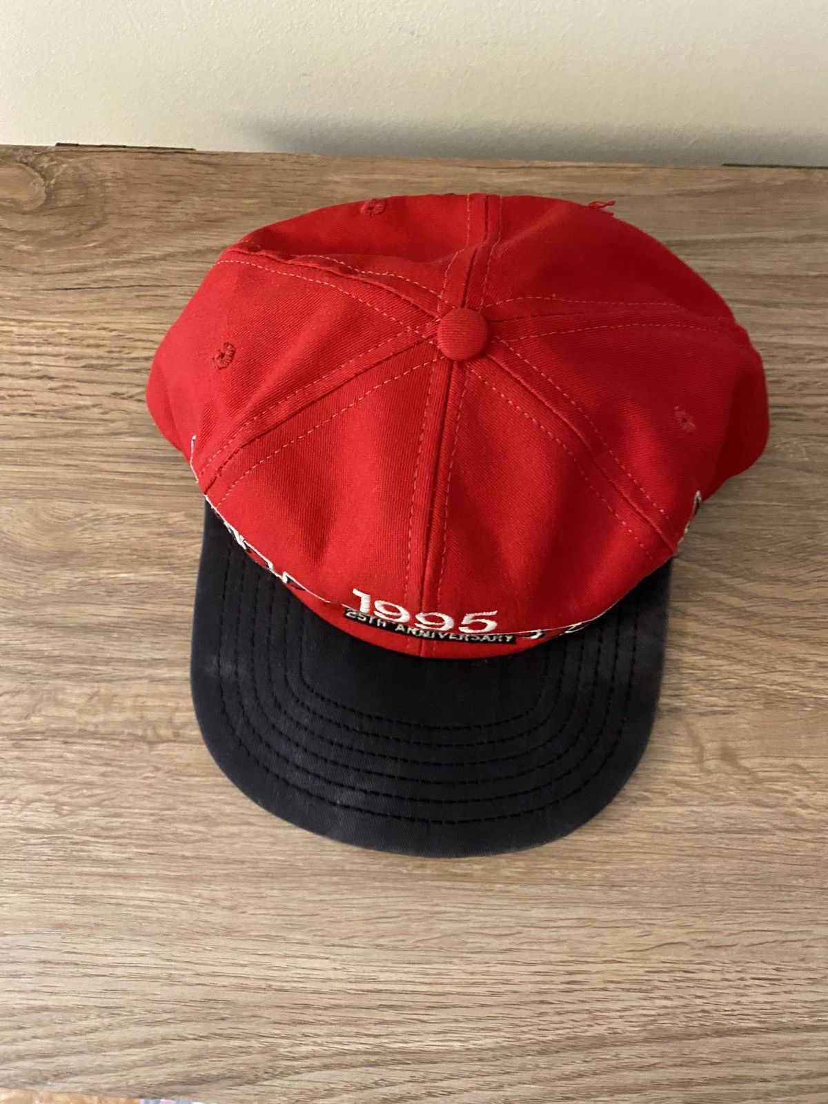 NASCAR Vintage 1995 90s Jeff Gordon Winston Cup Champ Faded Hat Cap Size ONE SIZE - 7 Thumbnail