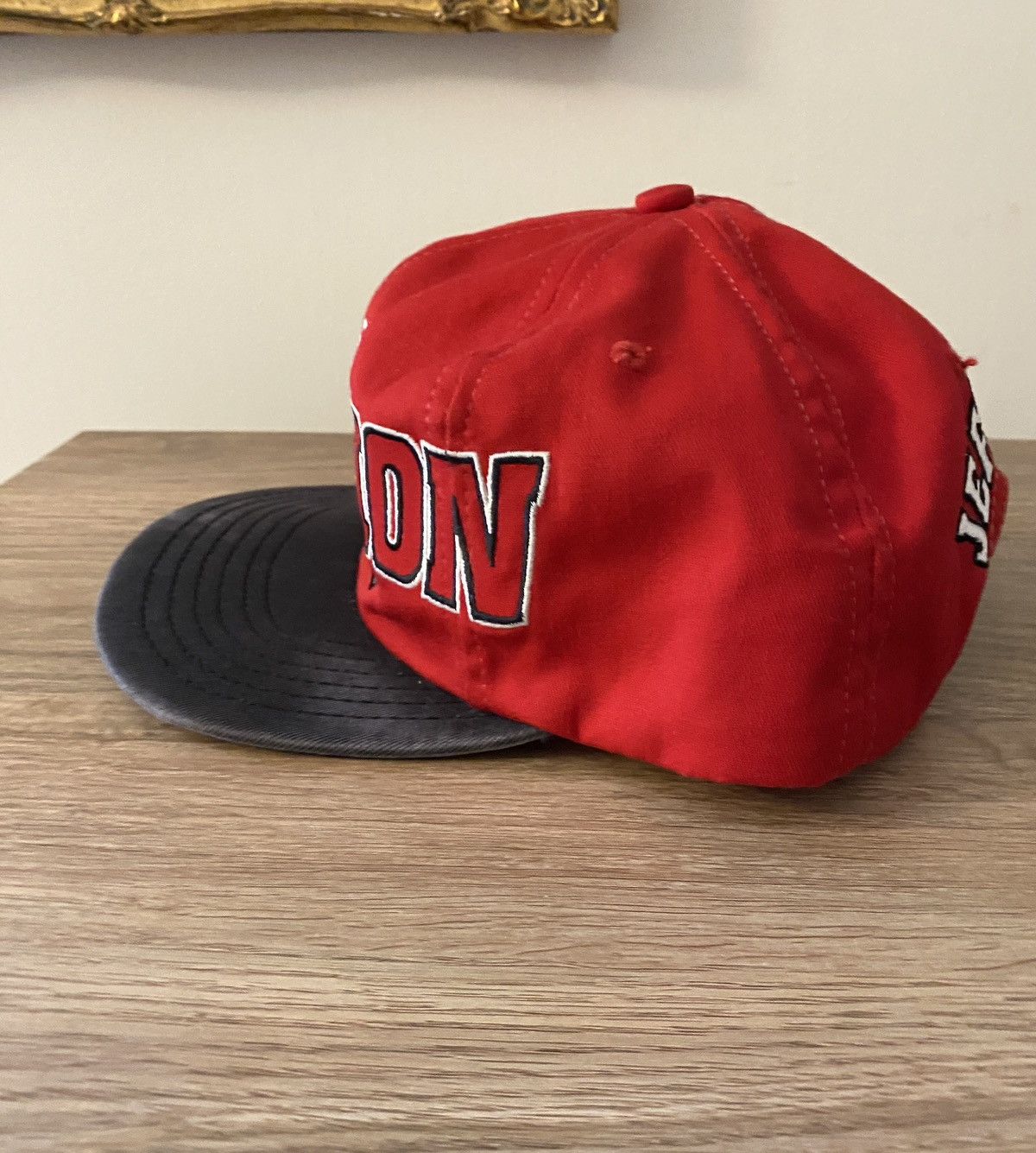 NASCAR Vintage 1995 90s Jeff Gordon Winston Cup Champ Faded Hat Cap Size ONE SIZE - 8 Thumbnail