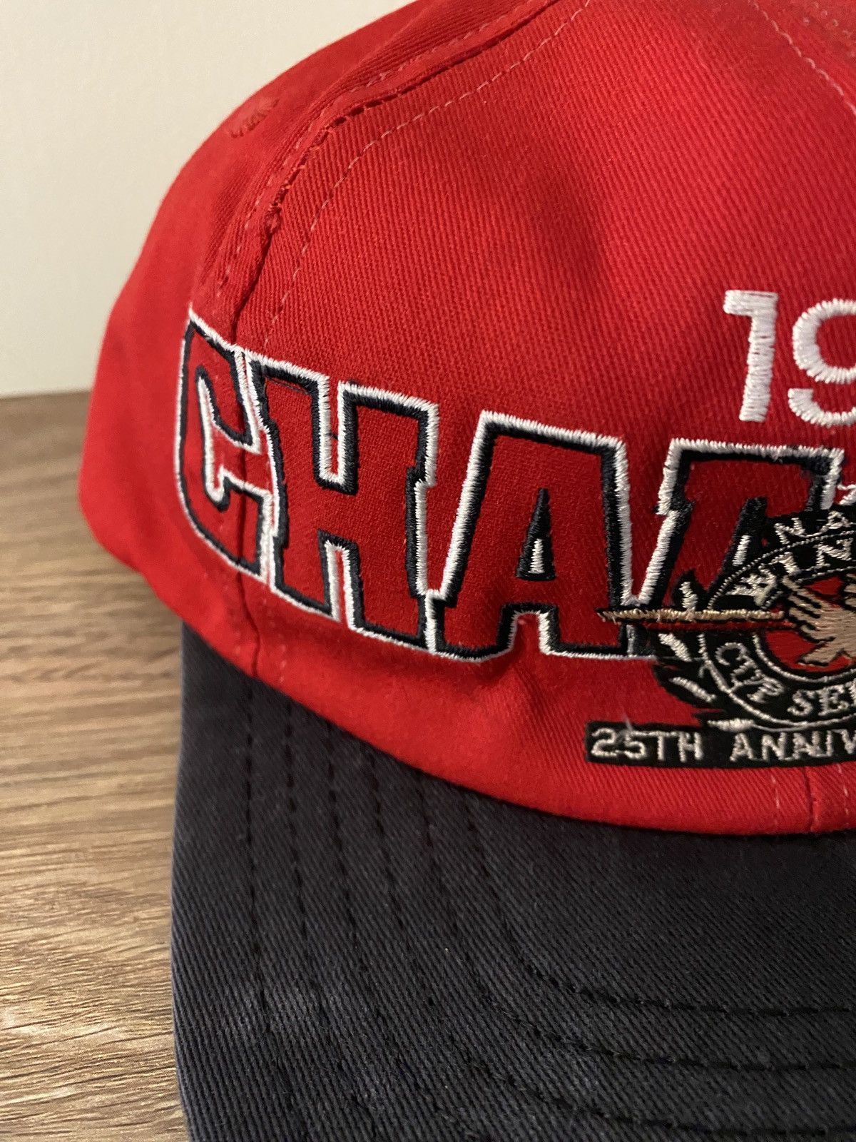 NASCAR Vintage 1995 90s Jeff Gordon Winston Cup Champ Faded Hat Cap Size ONE SIZE - 2 Thumbnail