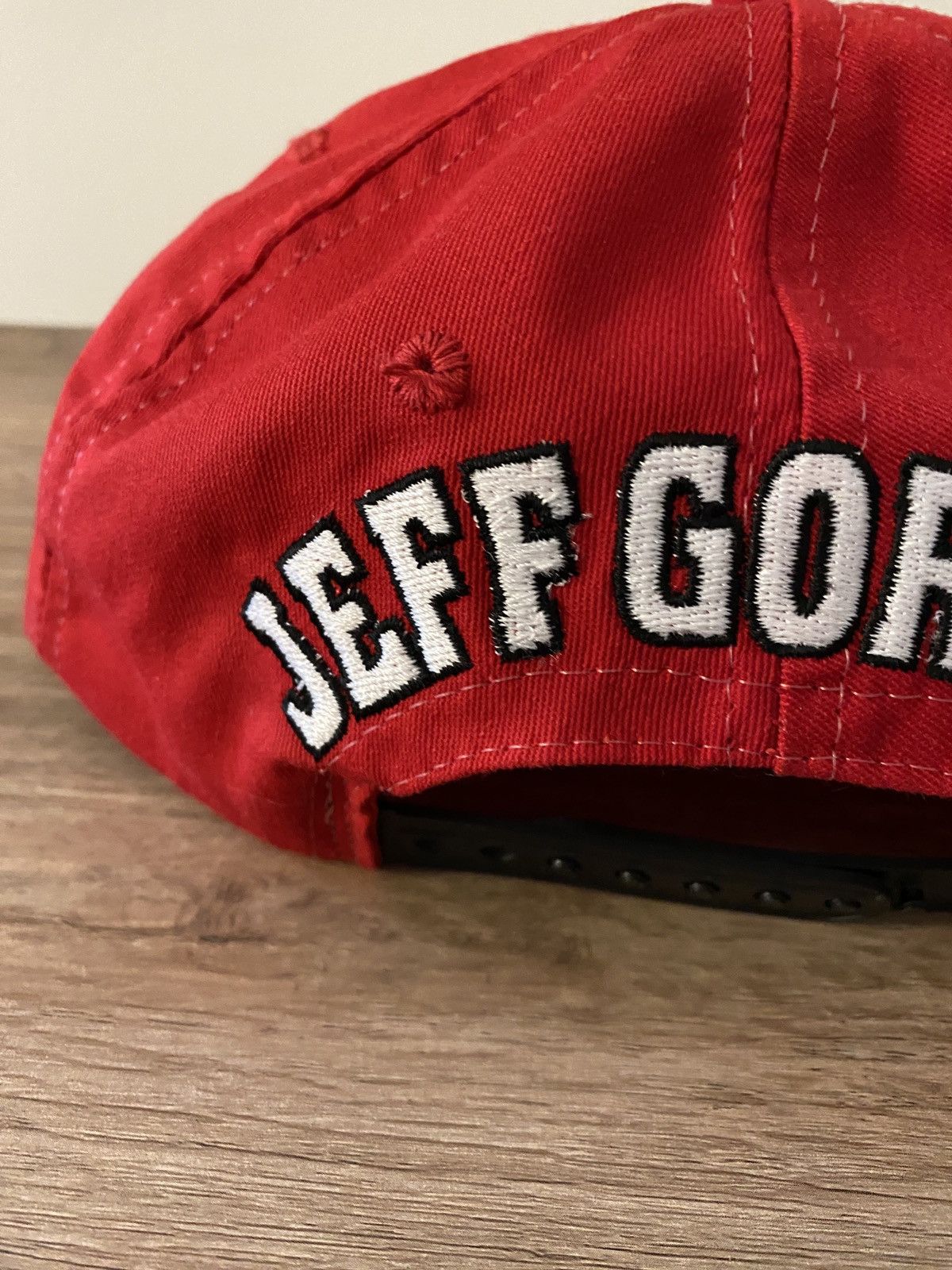 NASCAR Vintage 1995 90s Jeff Gordon Winston Cup Champ Faded Hat Cap Size ONE SIZE - 10 Thumbnail