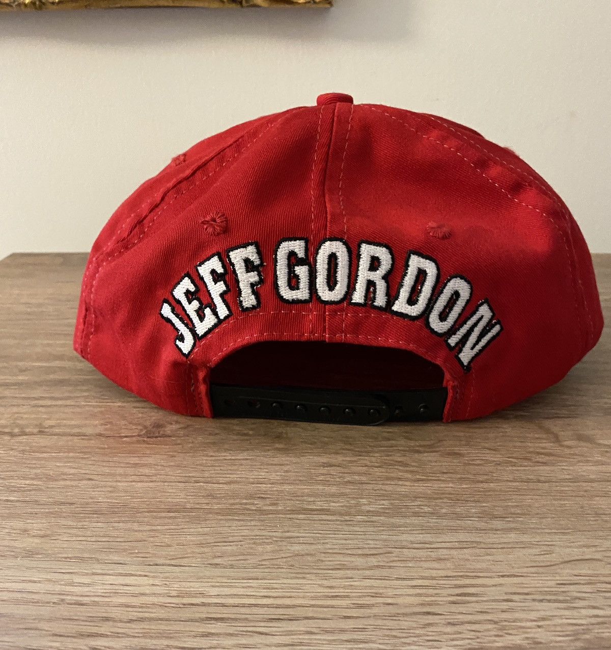 NASCAR Vintage 1995 90s Jeff Gordon Winston Cup Champ Faded Hat Cap Size ONE SIZE - 9 Thumbnail