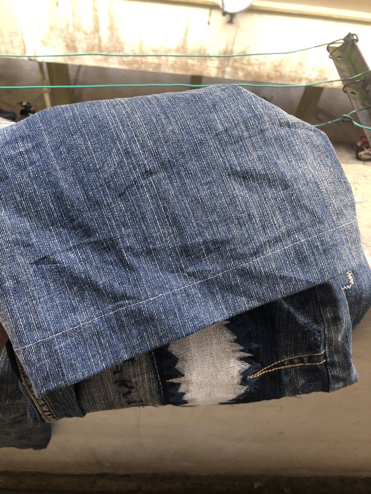 Pepe Jeans PEPE JEANS LONDON PATCHED BORO BAGGY DENIM JEANS Size US 36 / EU 52 - 16 Thumbnail