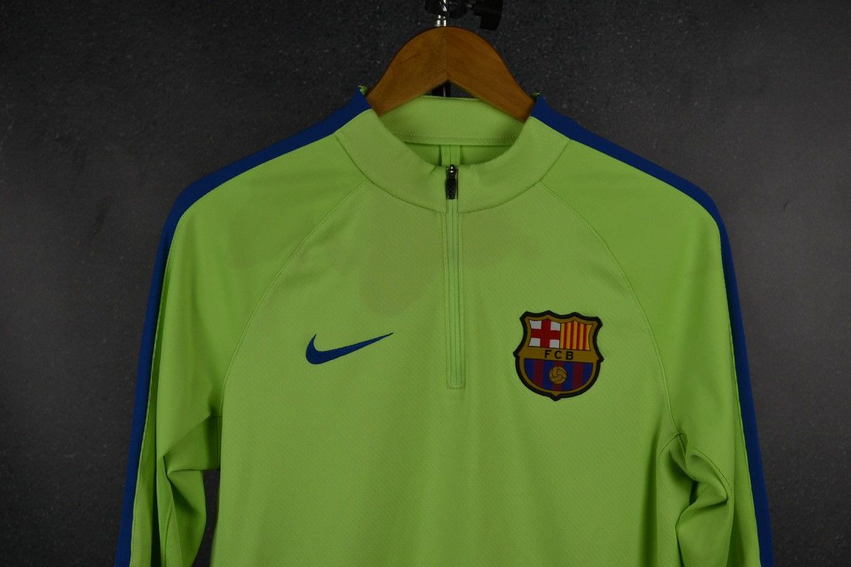 Nike Barcelona Training Sweatshirt 1/3 Zip Football Nike Soccer Size US M / EU 48-50 / 2 - 3 Thumbnail