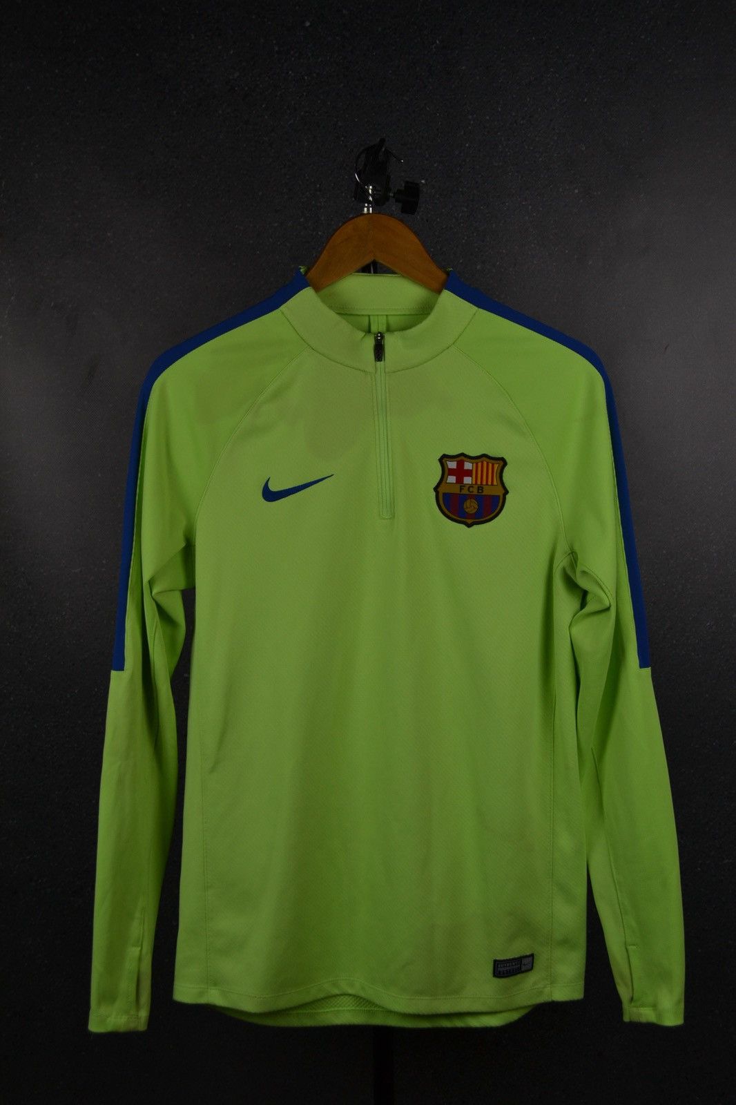 Nike Barcelona Training Sweatshirt 1/3 Zip Football Nike Soccer Size US M / EU 48-50 / 2 - 1 Thumbnail