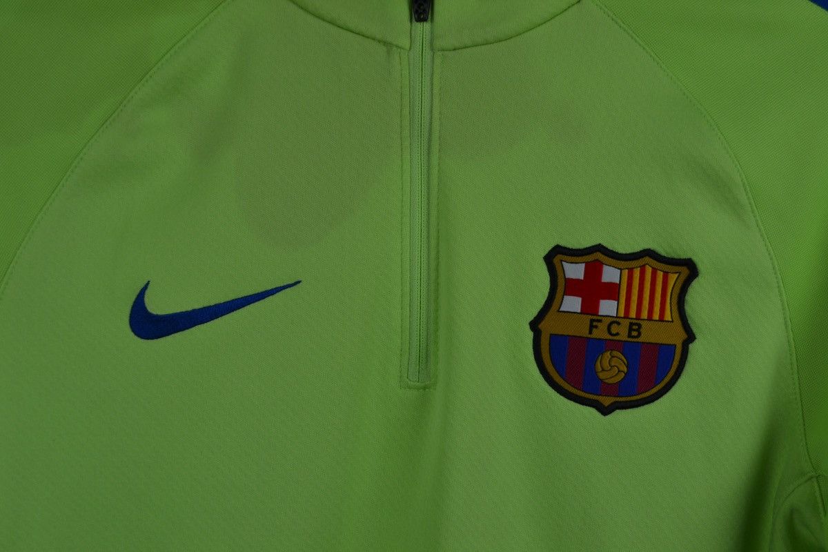 Nike Barcelona Training Sweatshirt 1/3 Zip Football Nike Soccer Size US M / EU 48-50 / 2 - 10 Thumbnail