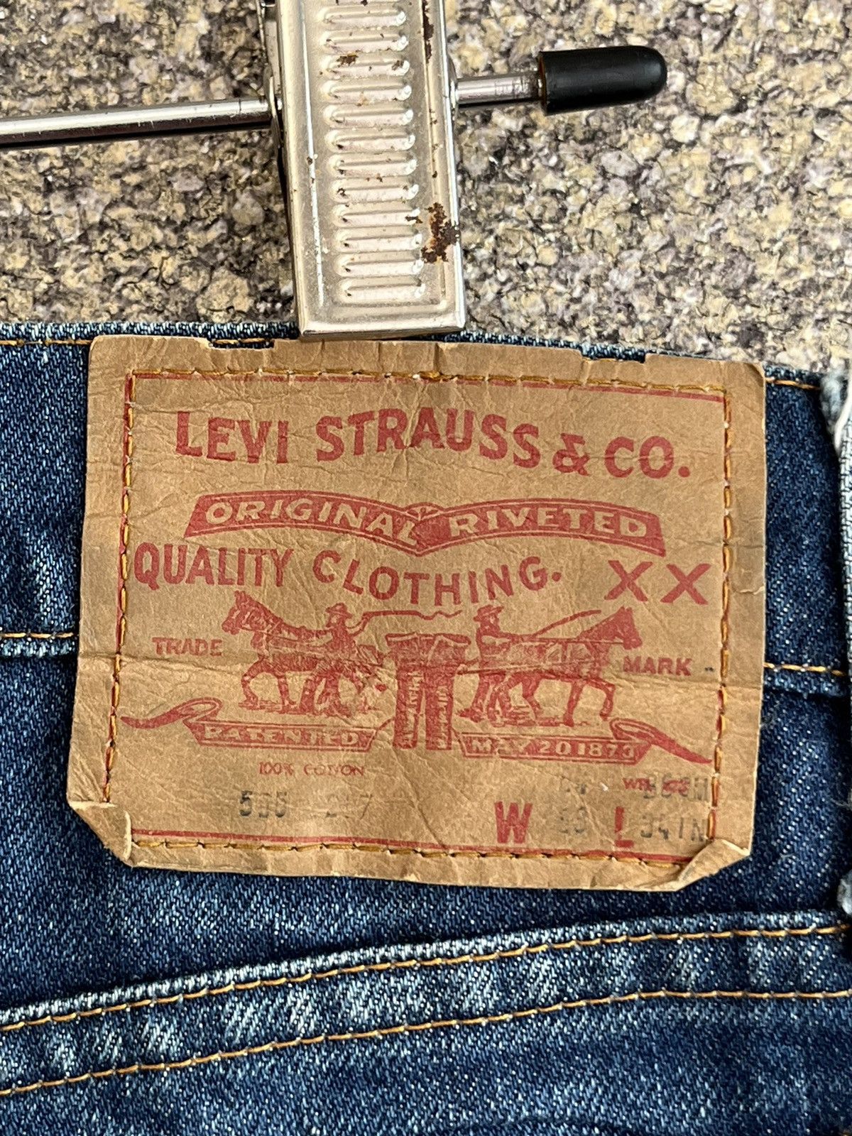 Designer × Vintage Levi strauss ft67 Size US 32 / EU 48 - 9 Thumbnail