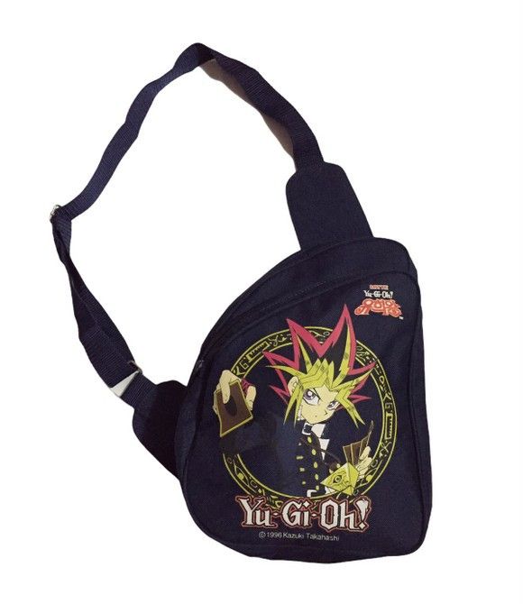 Cartoon Network VINTAGE 90s YUGIOH MANGA SERIES ANIME GAME CROSSBODY BAG Size ONE SIZE - 1 Thumbnail