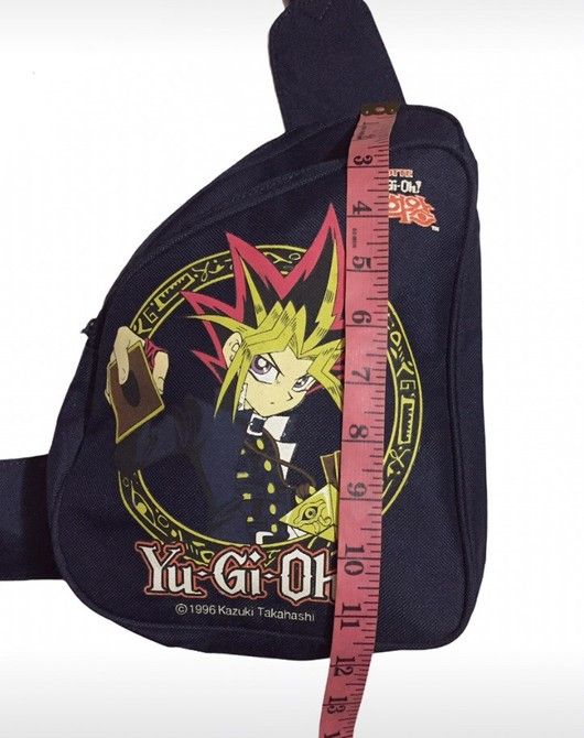 Cartoon Network VINTAGE 90s YUGIOH MANGA SERIES ANIME GAME CROSSBODY BAG Size ONE SIZE - 7 Thumbnail