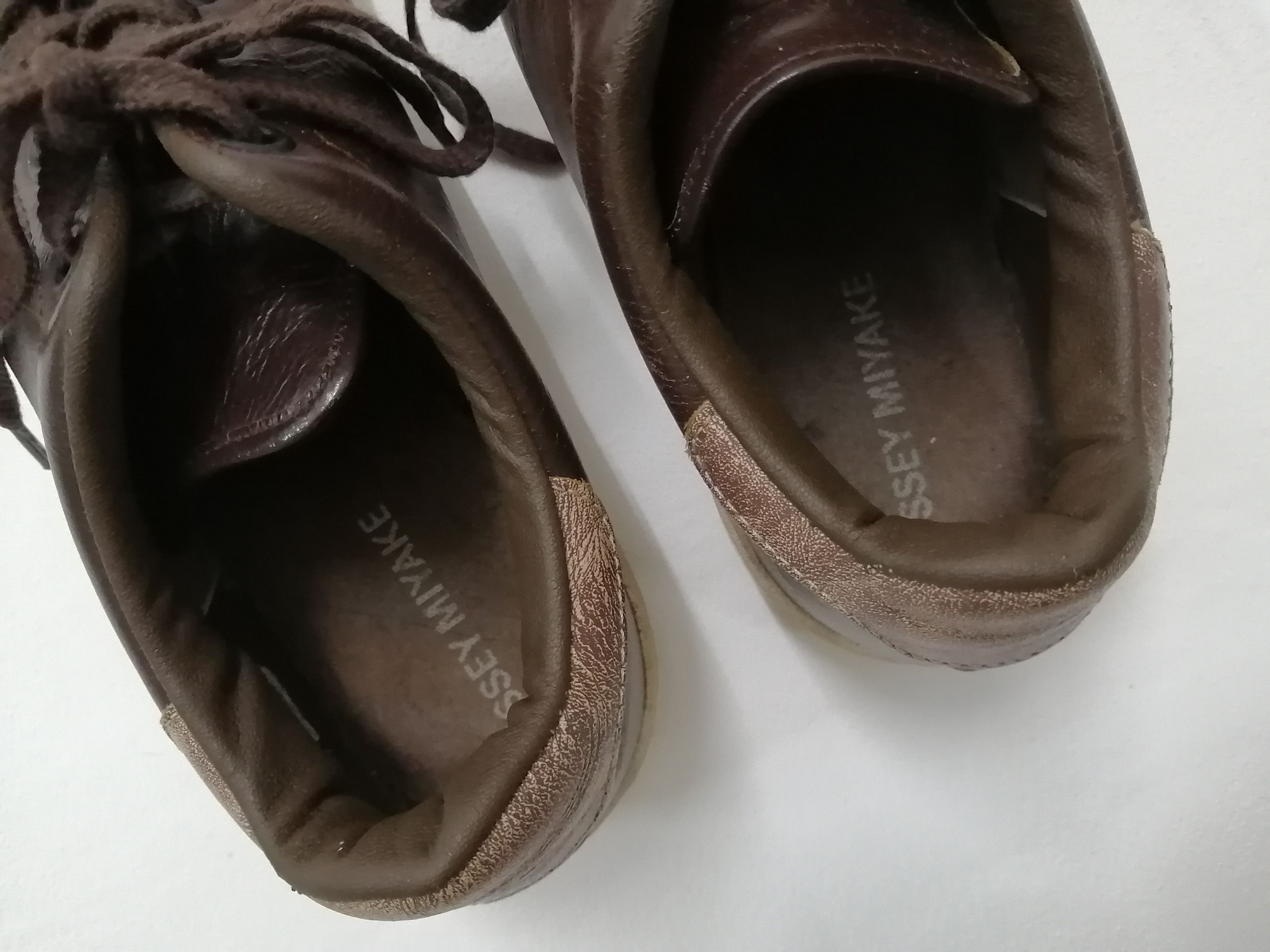 Issey Miyake Vintage ISSEY MIYAKE Leather Shoes Size US 7.5 / EU 40-41 - 13 Thumbnail